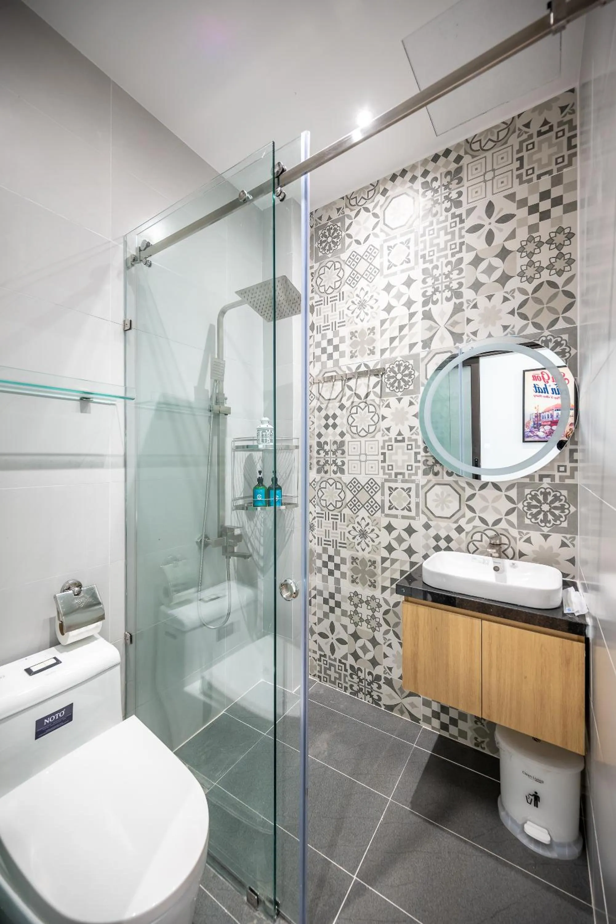 Shower in Cozrum Homes - Winter Corner