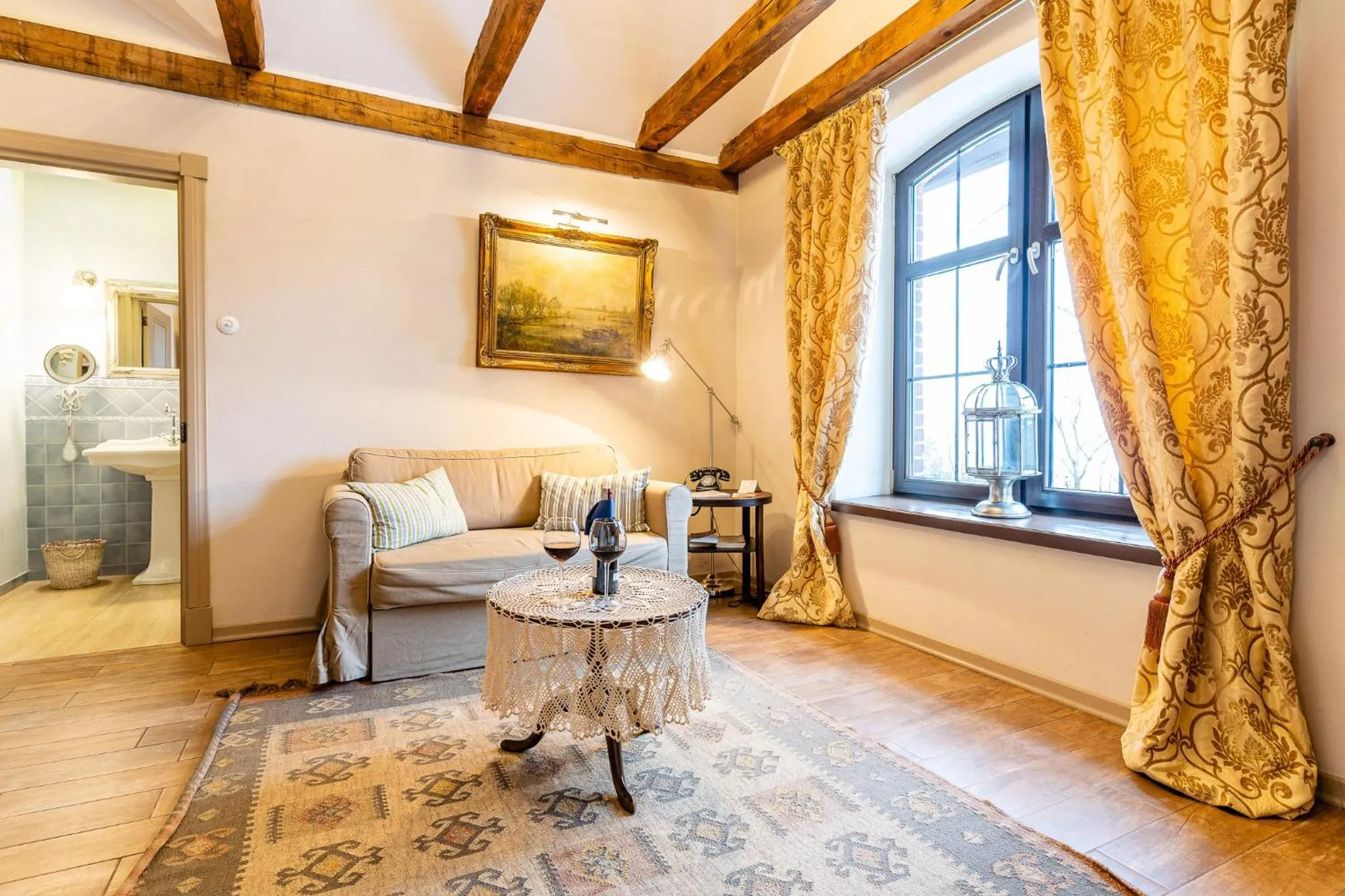 Living room in Folwark Karczemka