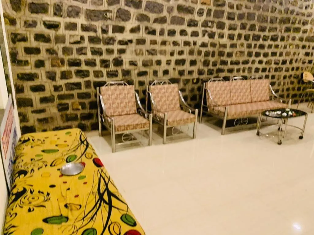 Seating area in Hotel Rukmini, kolhapur