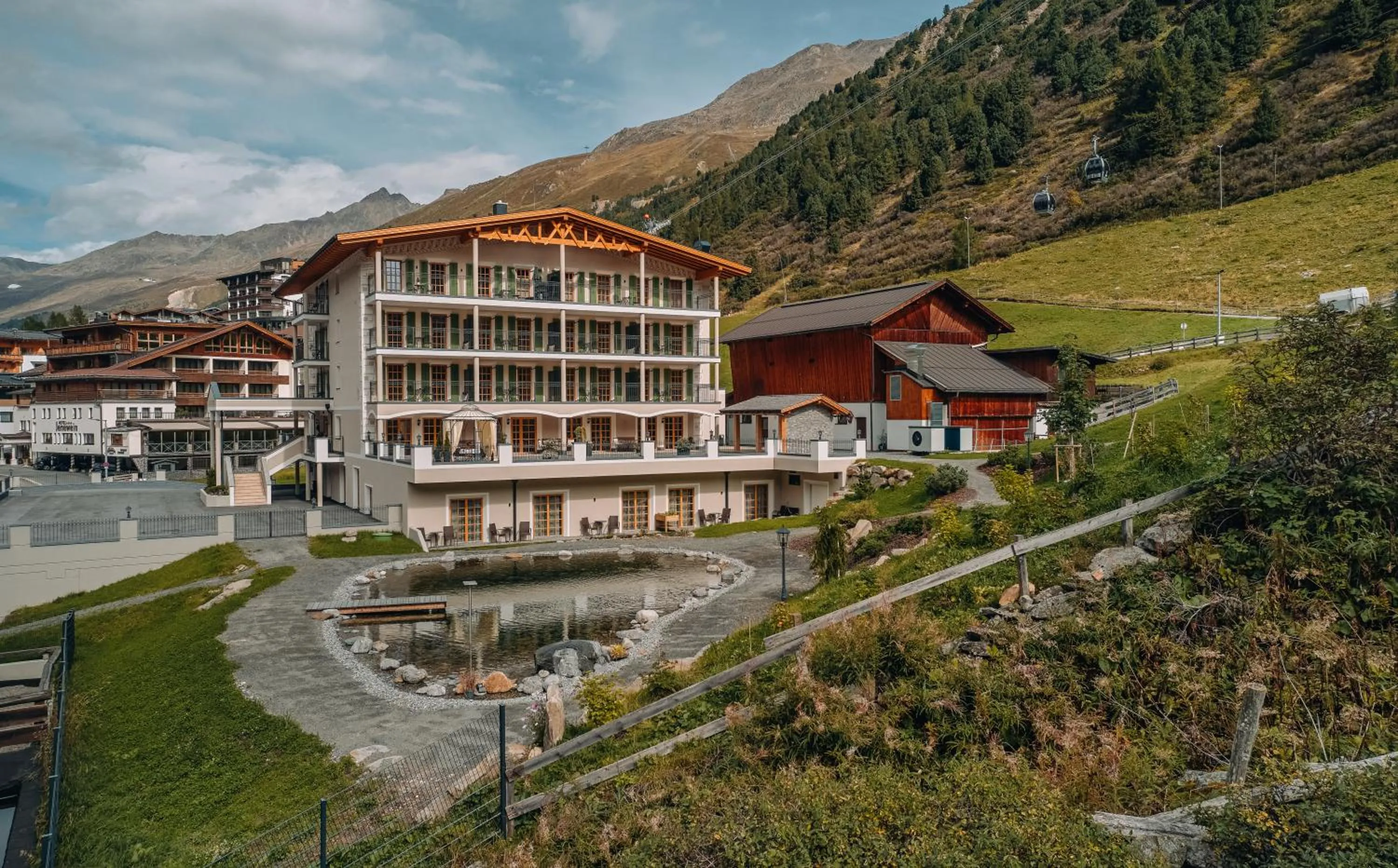 Property building in Hotel Grünerhof