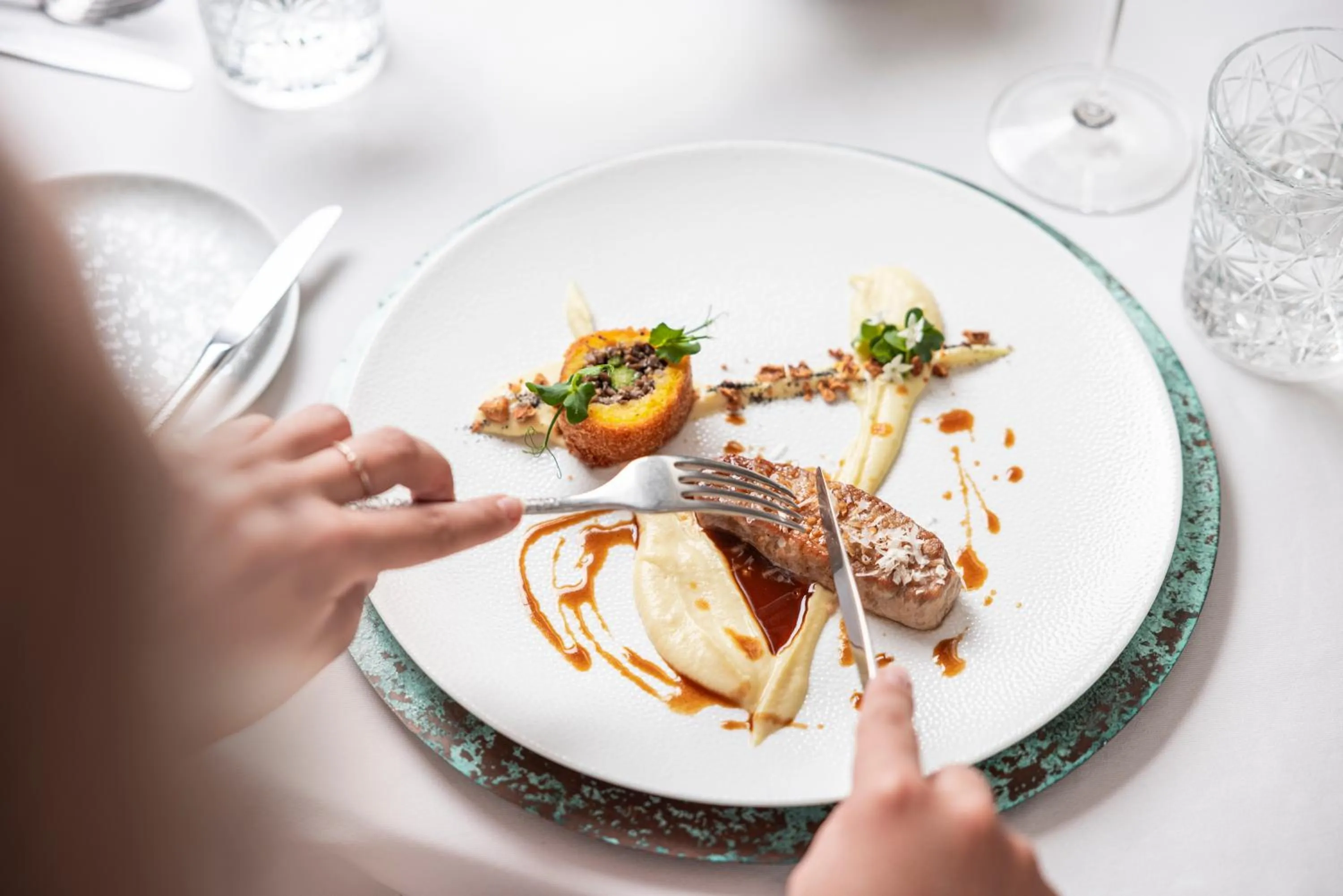 Restaurant/places to eat in Hotel Grünerhof