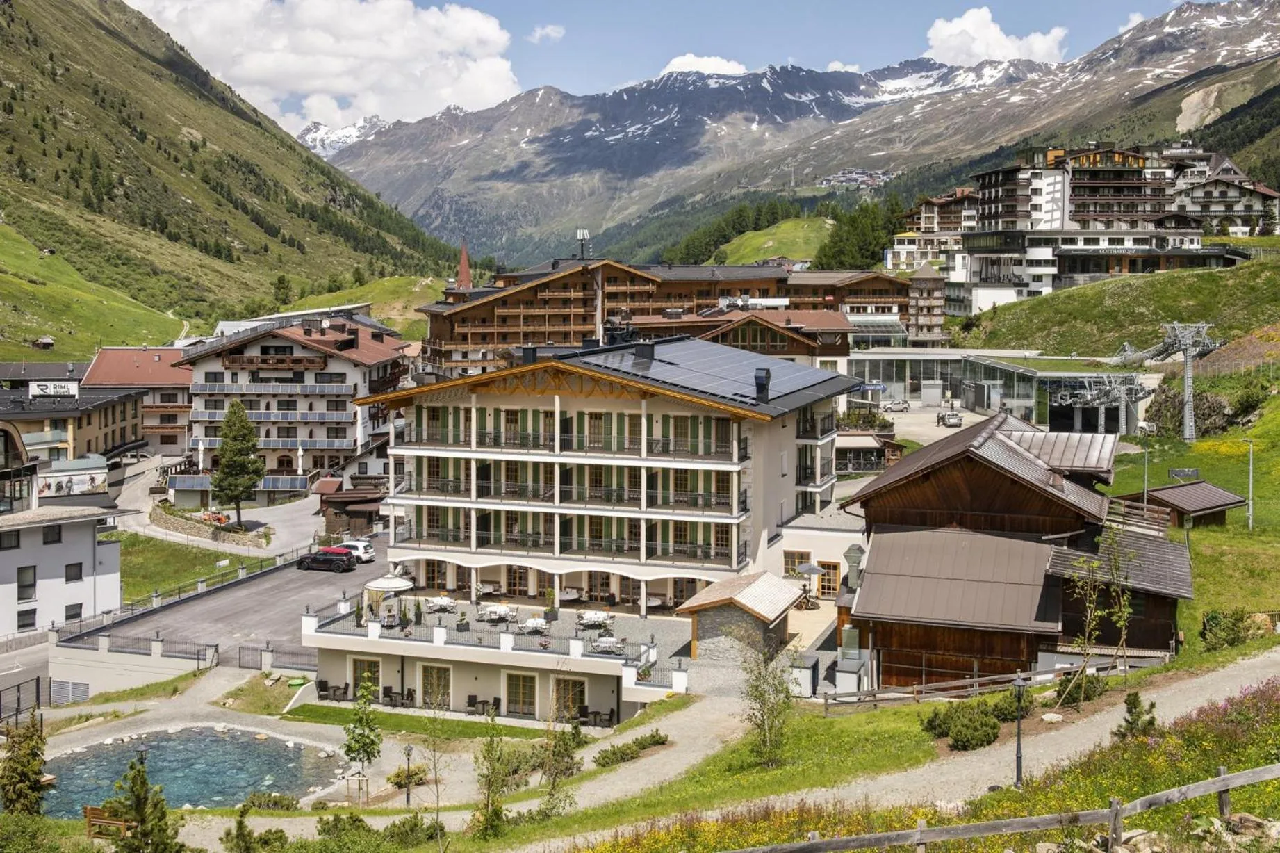 Property building in Hotel Grünerhof