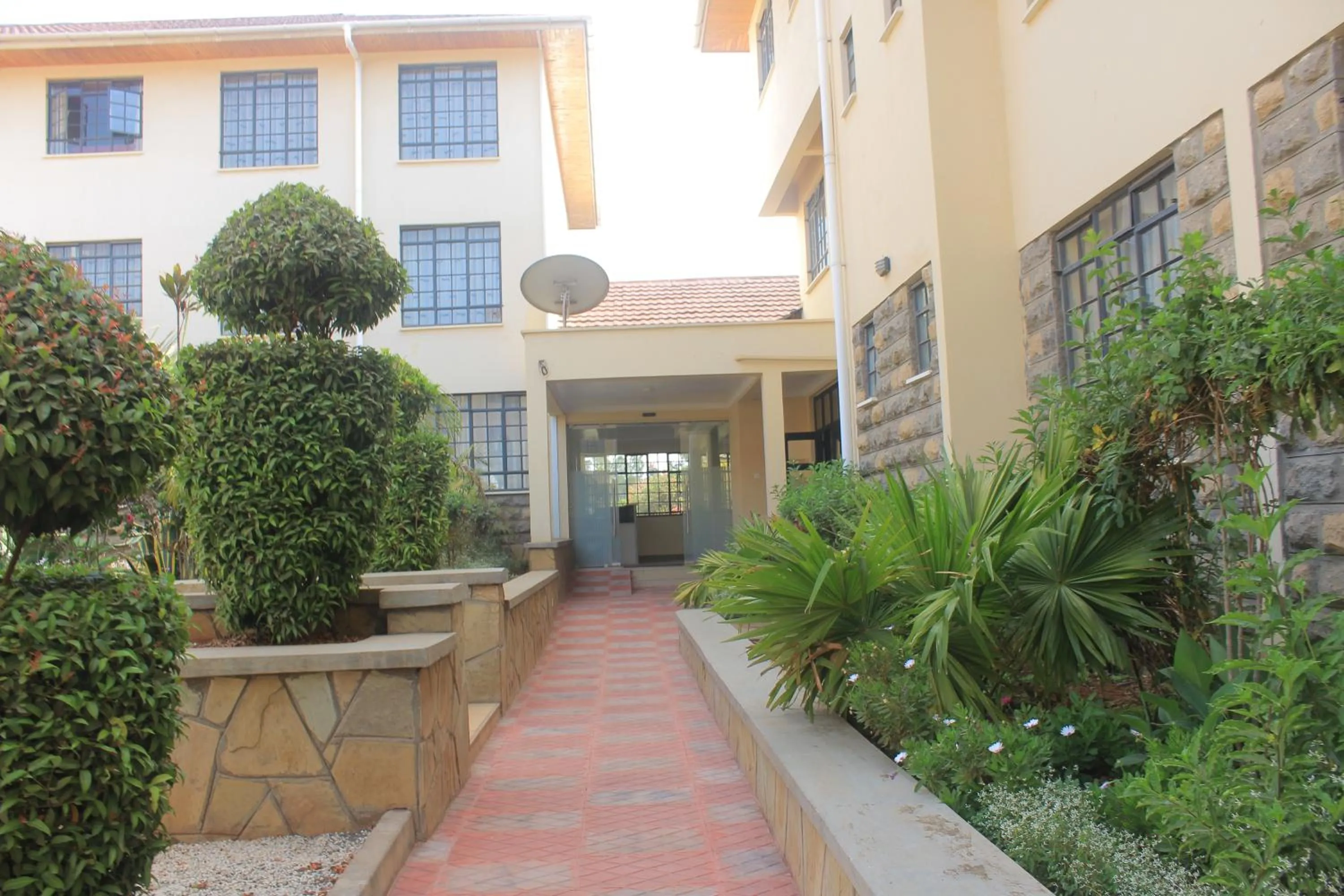 Garden view in The Radix Hotel Limited