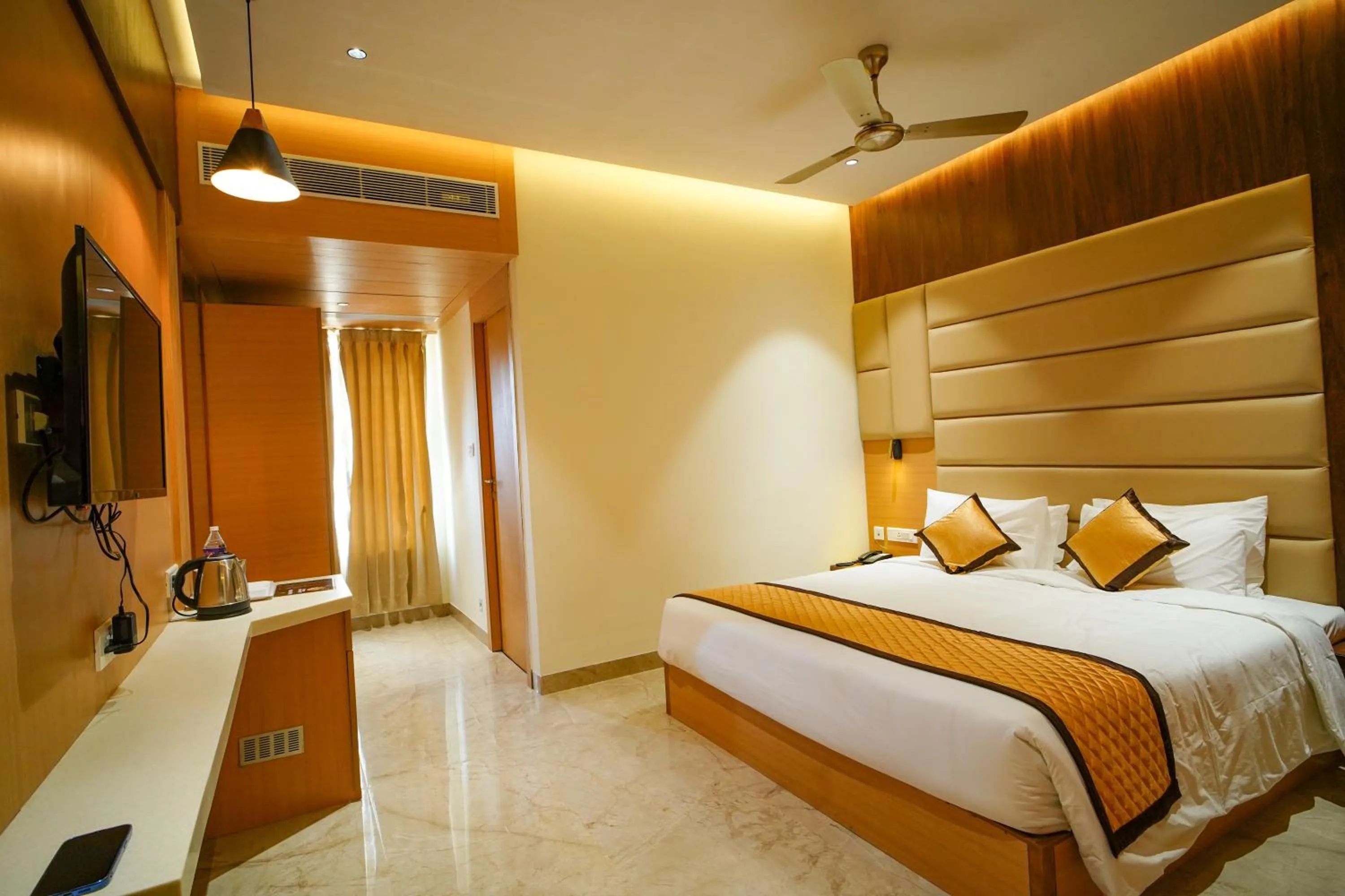 Bedroom, Bed in Hotel Nakshathra- A Royal Stay