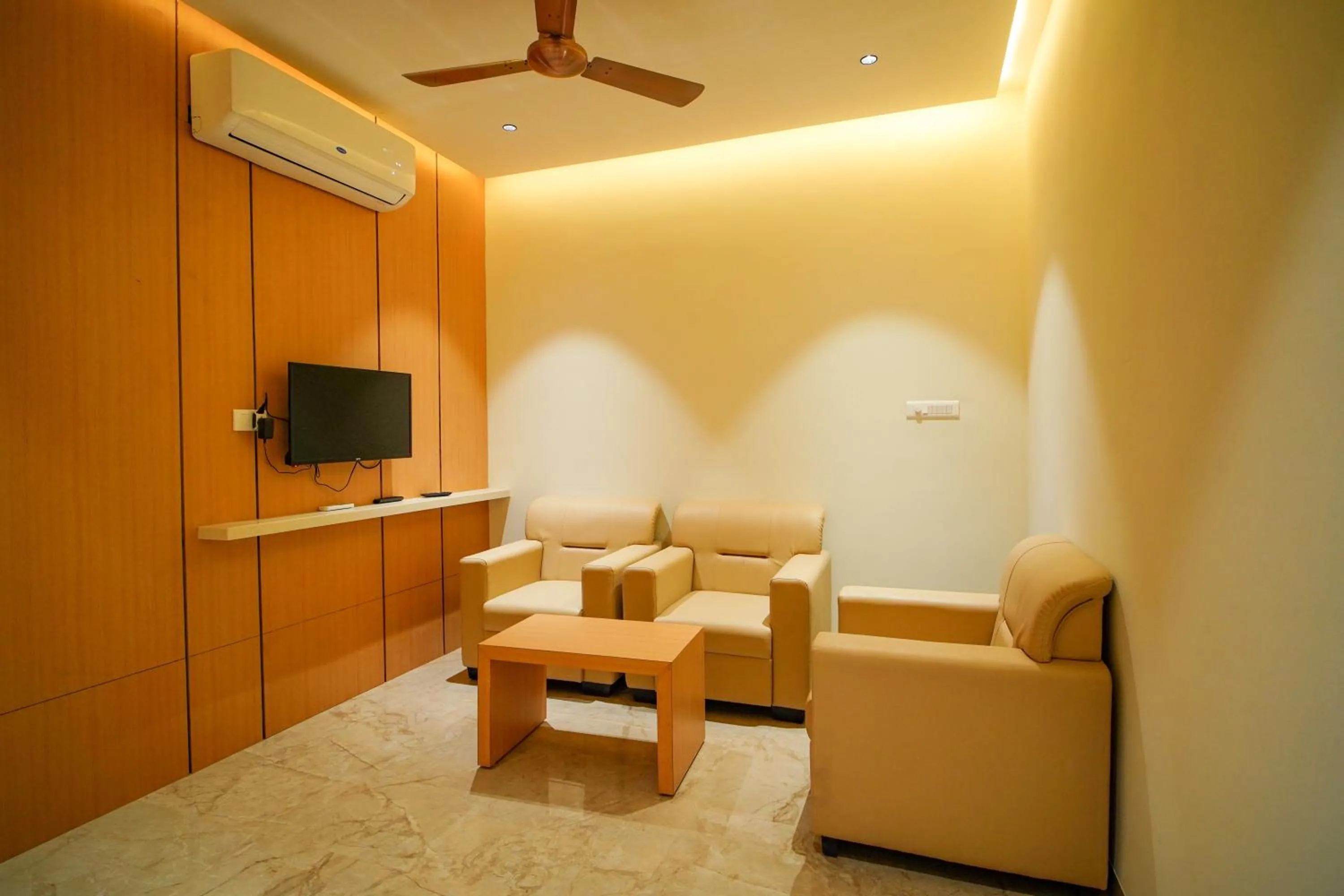 Living room in Hotel Nakshathra- A Royal Stay