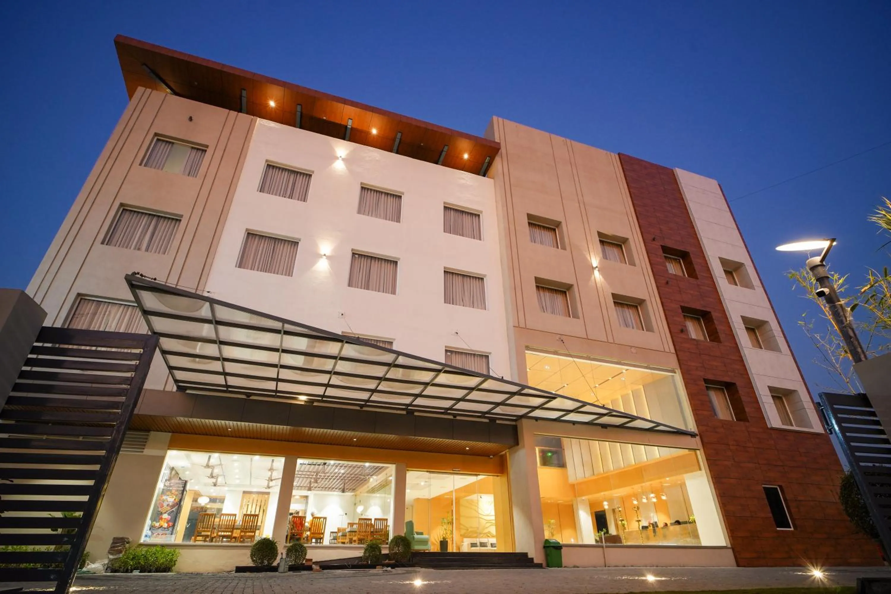 Facade/entrance in Hotel Nakshathra- A Royal Stay