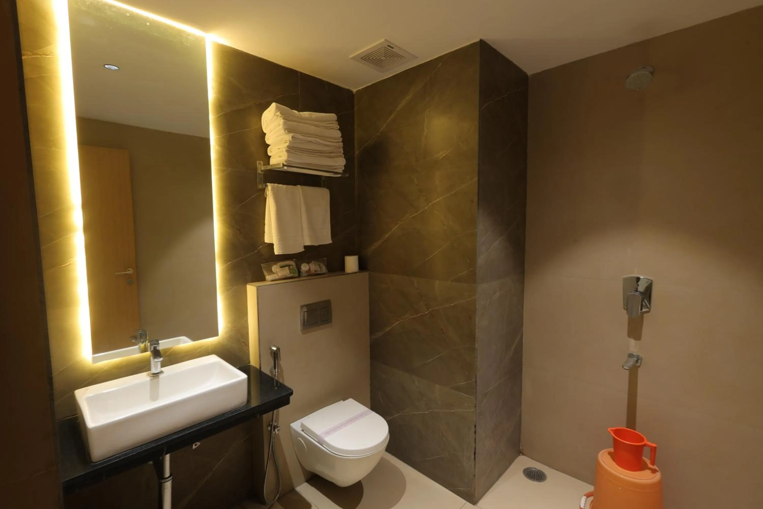 Bathroom in Hotel Nakshathra- A Royal Stay