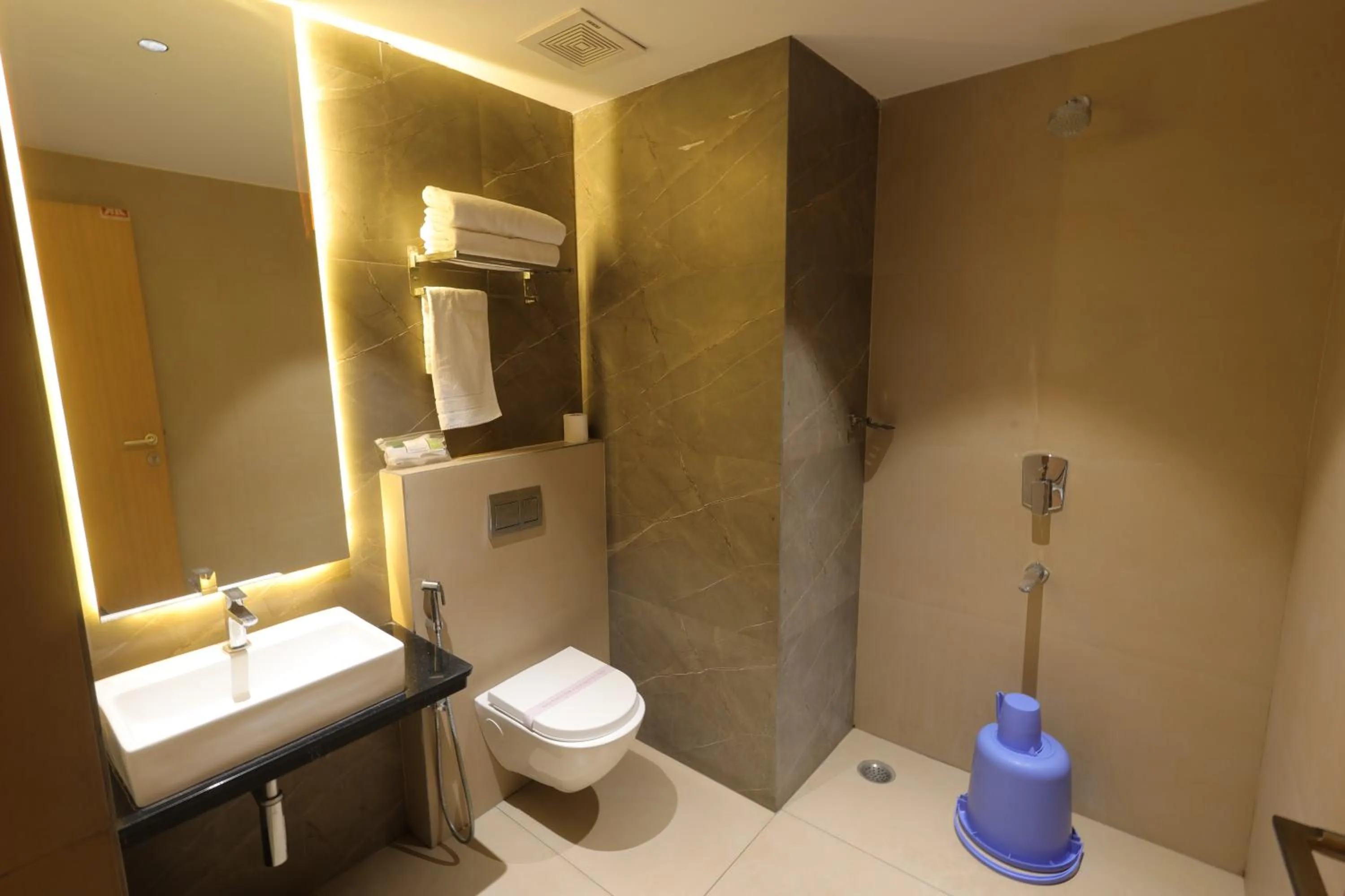 Bathroom in Hotel Nakshathra- A Royal Stay