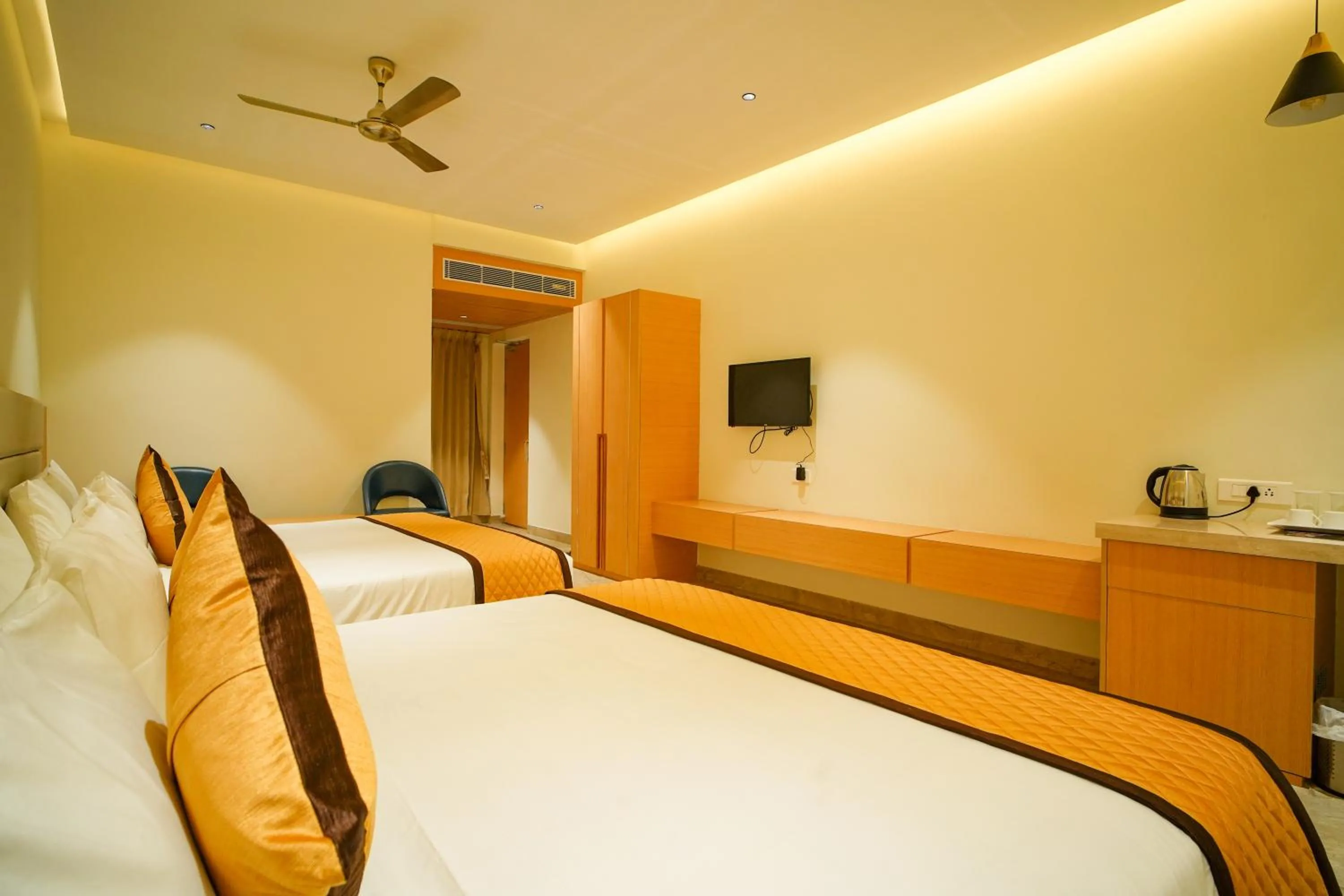Bedroom, Bed in Hotel Nakshathra- A Royal Stay