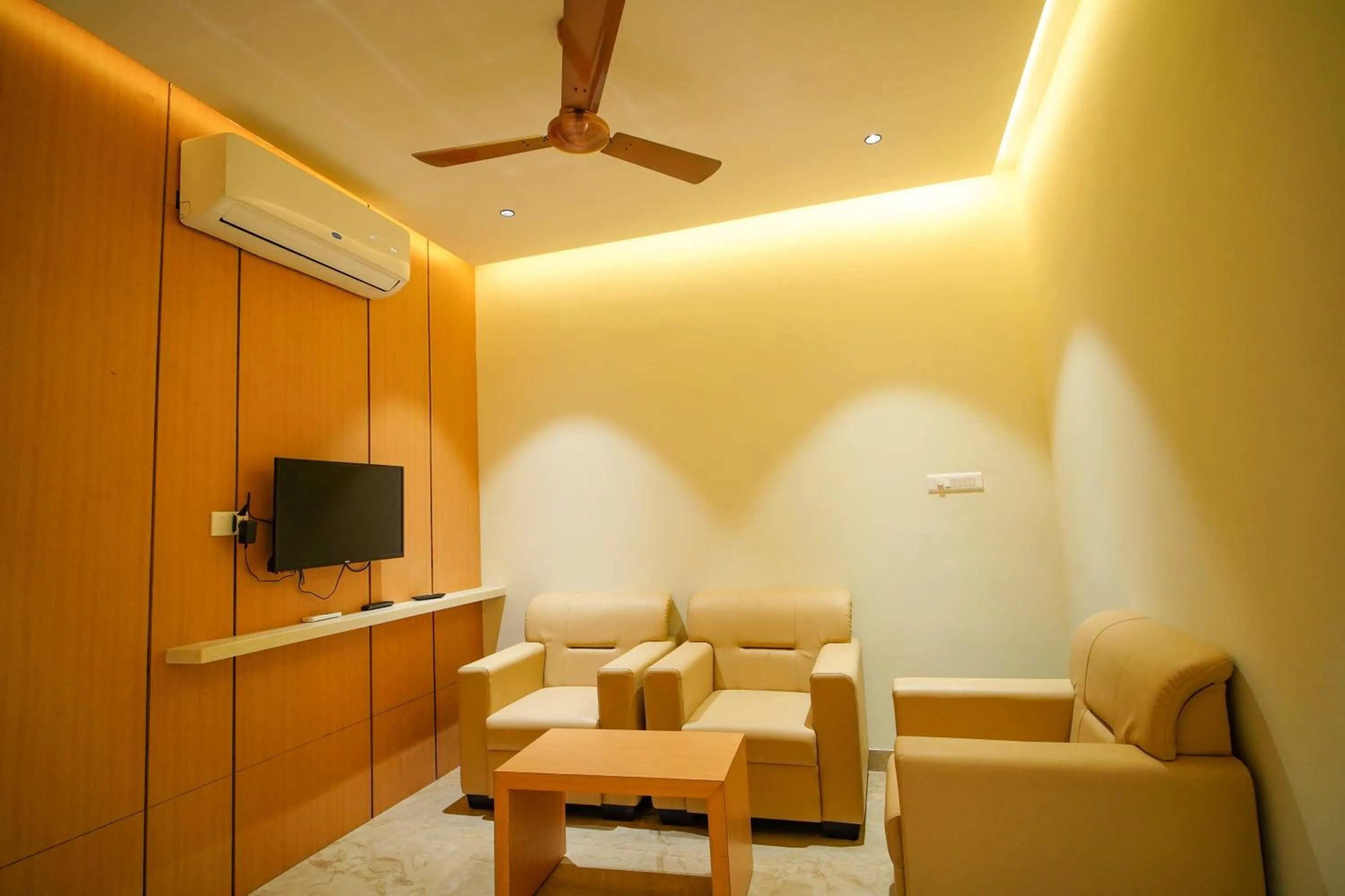 Living room in Hotel Nakshathra- A Royal Stay