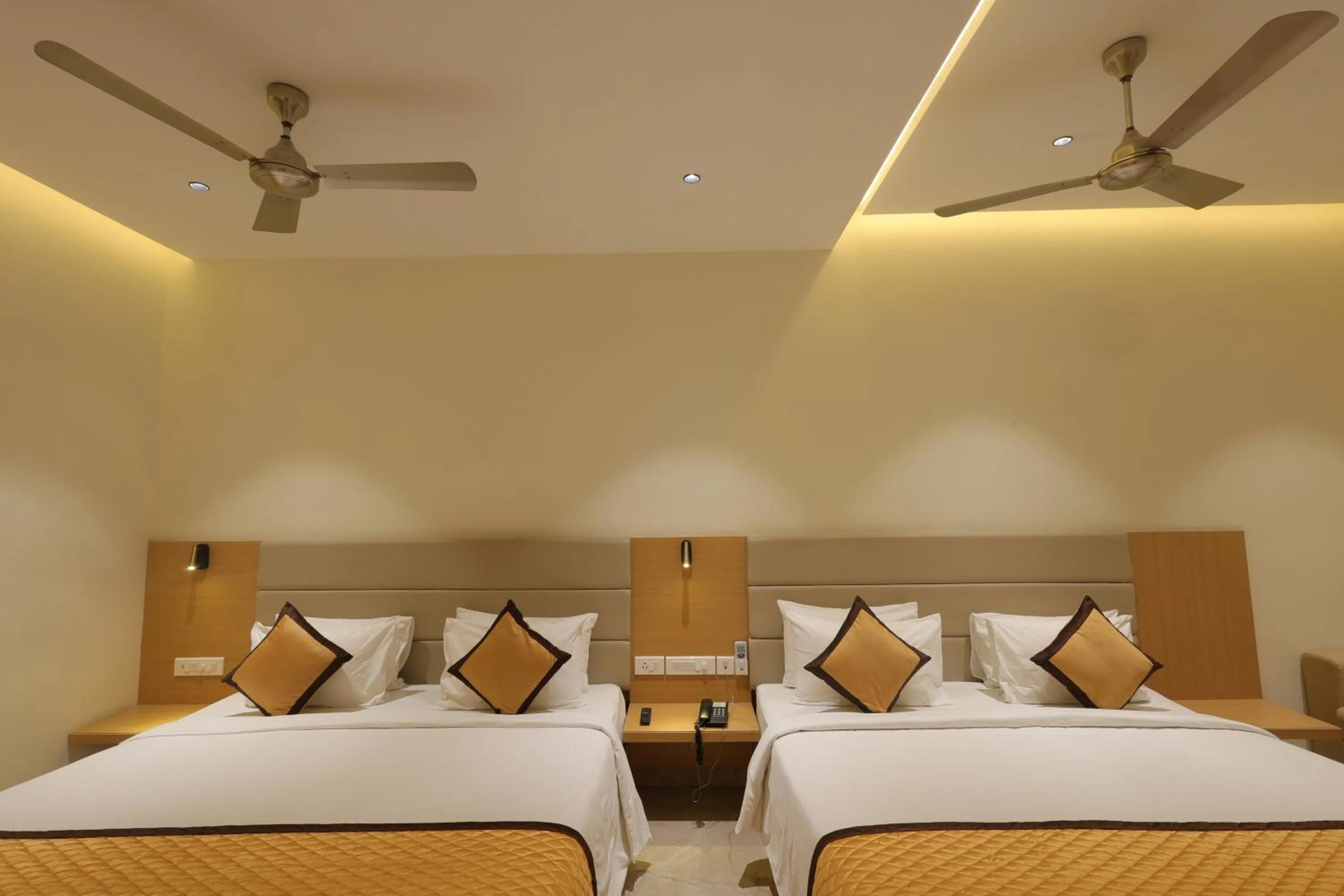 Photo of the whole room, Bed in Hotel Nakshathra- A Royal Stay