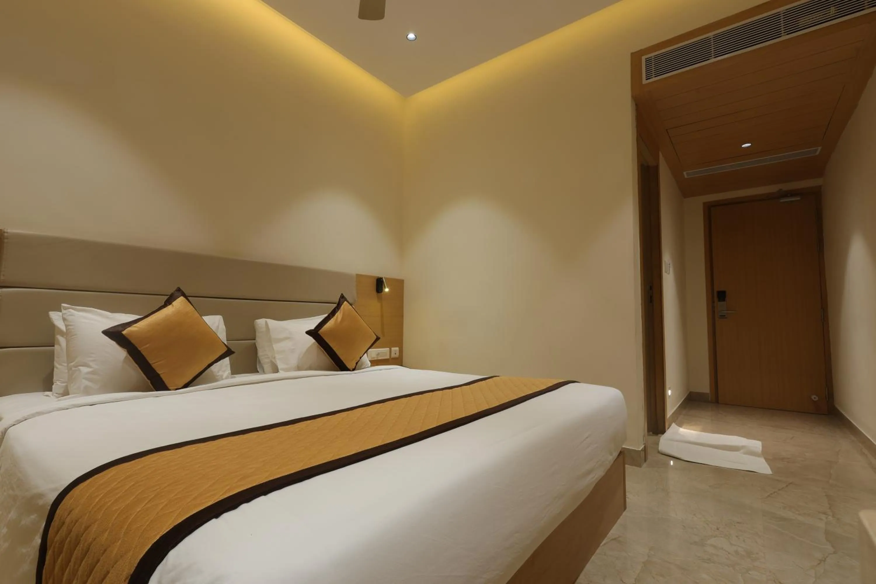 Photo of the whole room, Bed in Hotel Nakshathra- A Royal Stay