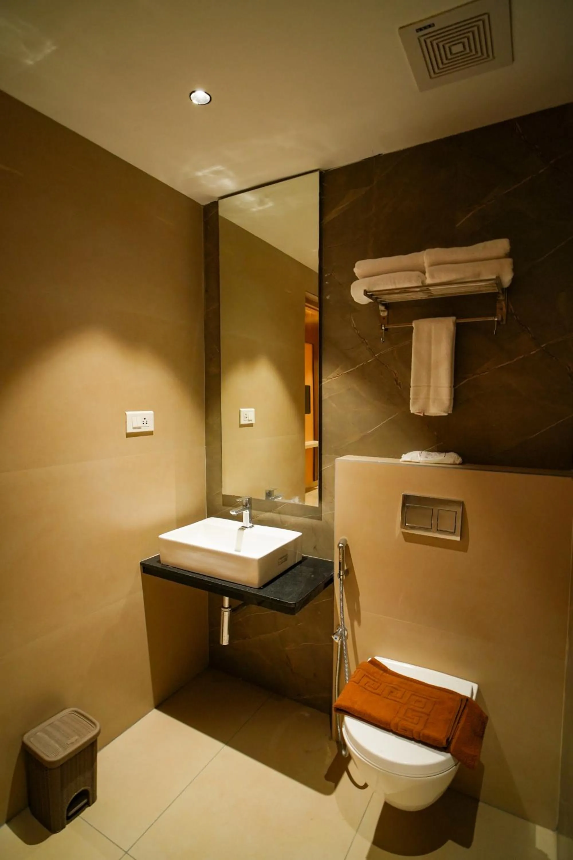 Bathroom in Hotel Nakshathra- A Royal Stay