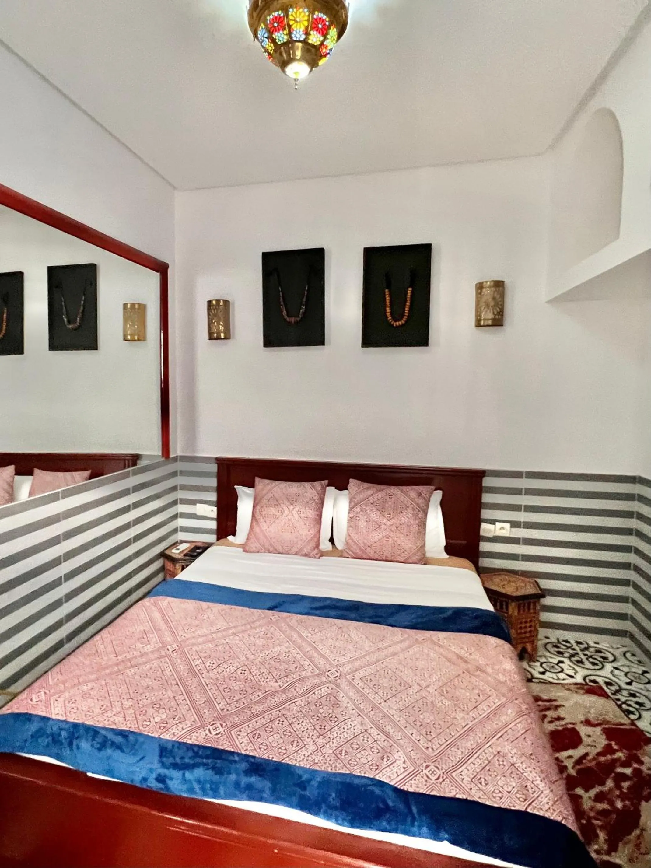 Bed in Riad Allal