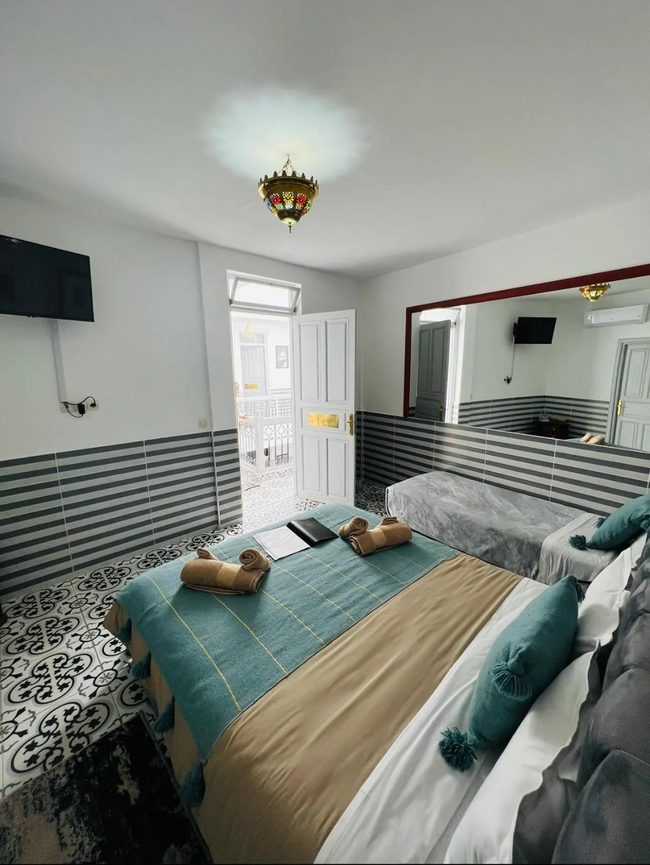 Bedroom, Bed in Riad Allal