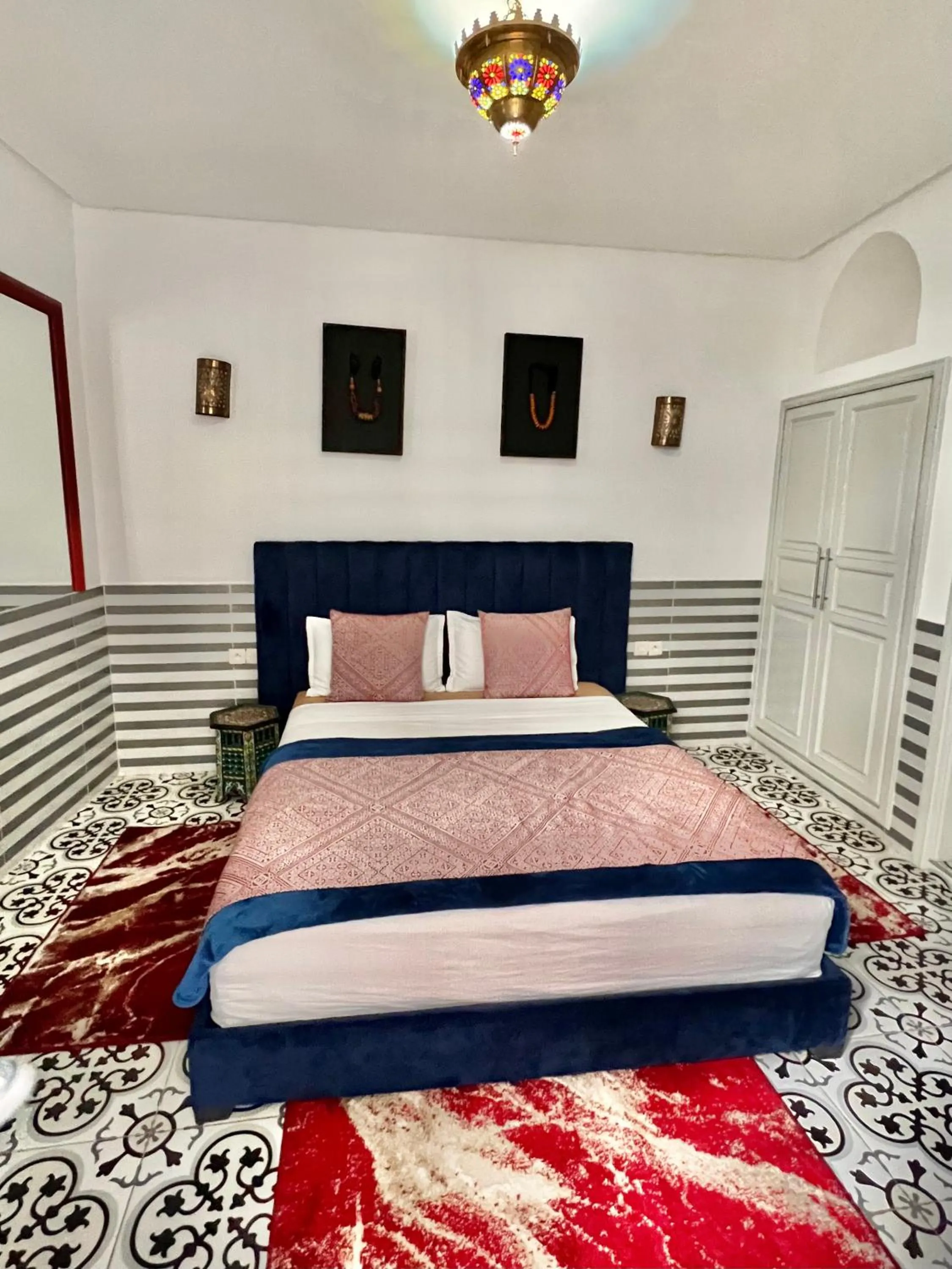 Bed in Riad Allal