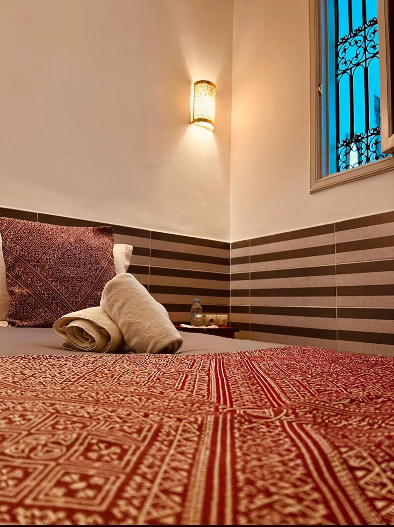 Bedroom, Bed in Riad Allal