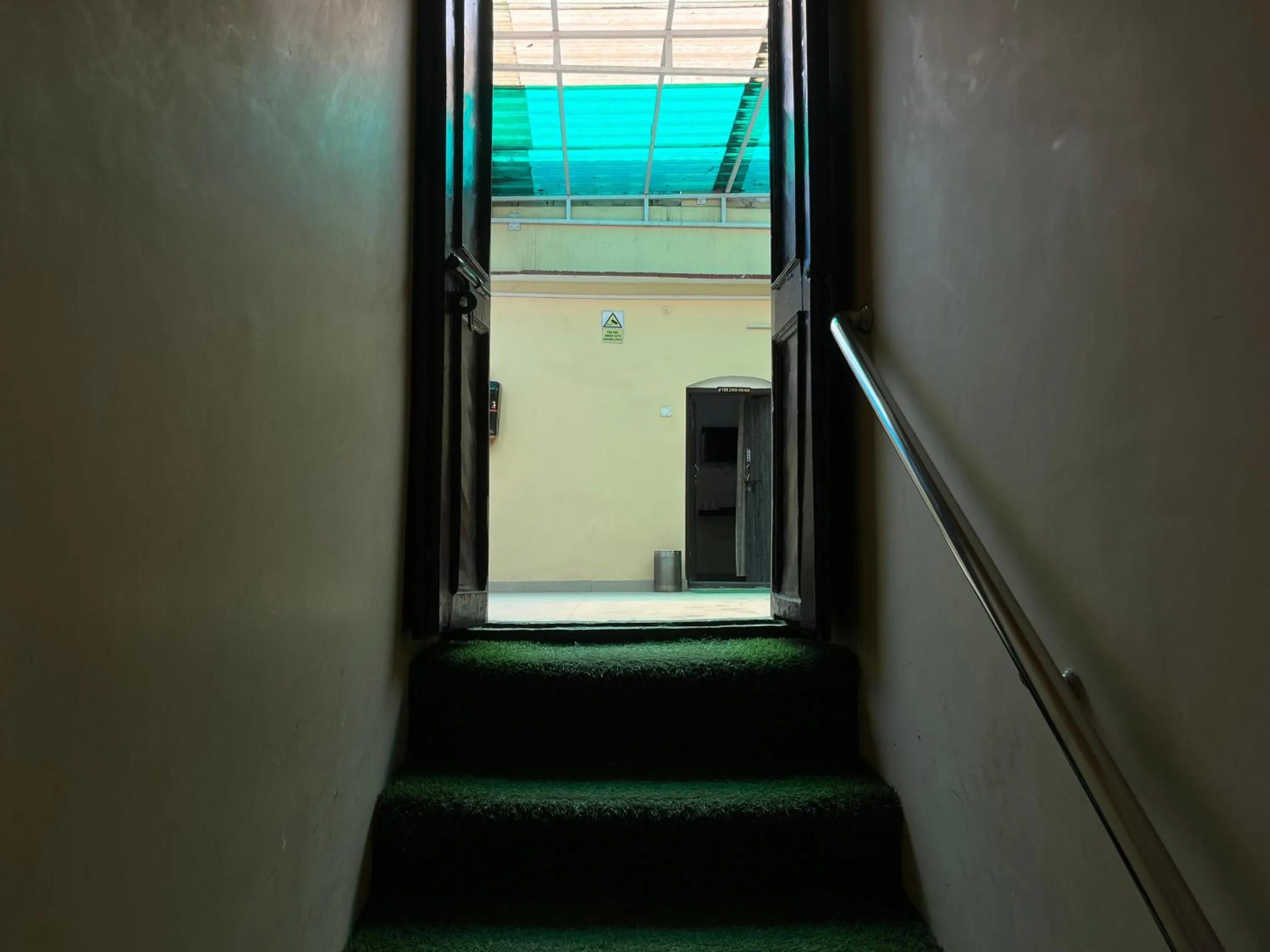Balcony/Terrace in Foreigners Inn