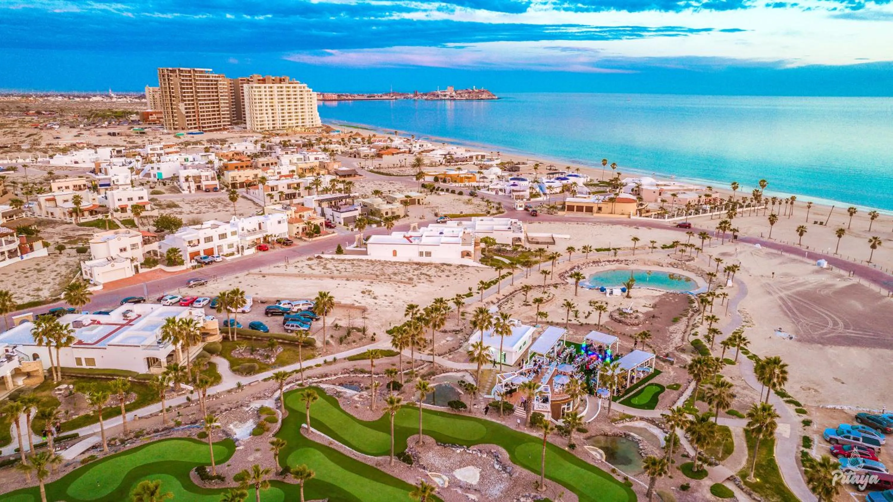Bird's eye view in Casa Blanca Golf Villas