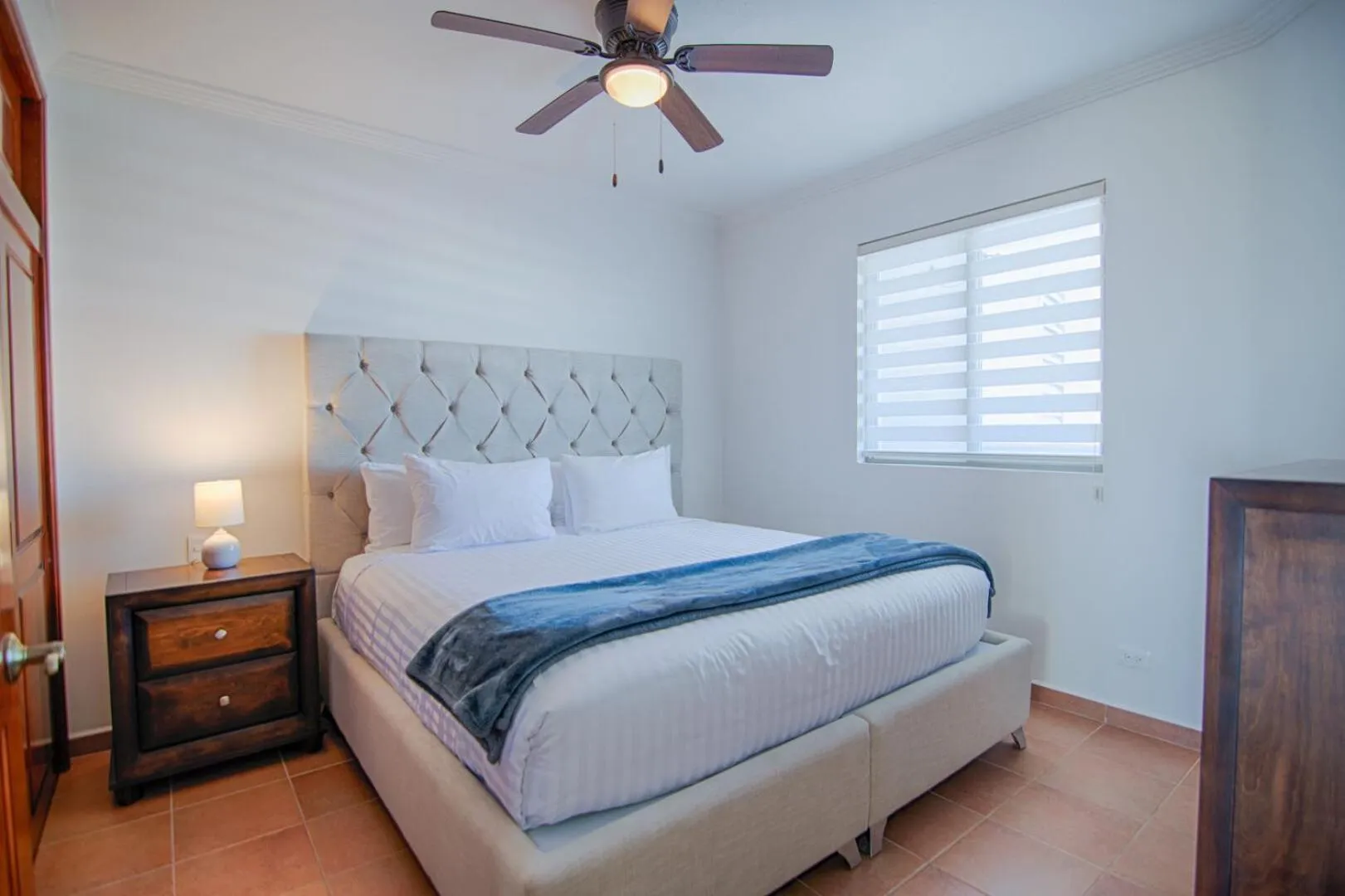 Bed in Casa Blanca Golf Villas