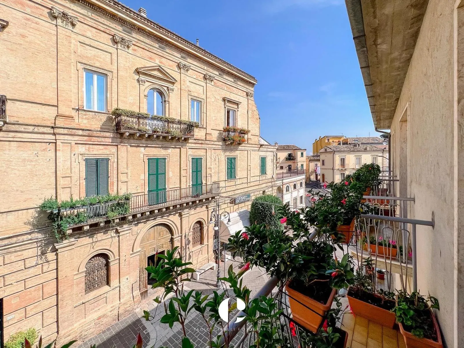 City view in Borgo Antico