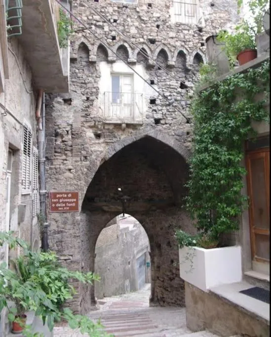 Landmark view in Borgo Antico