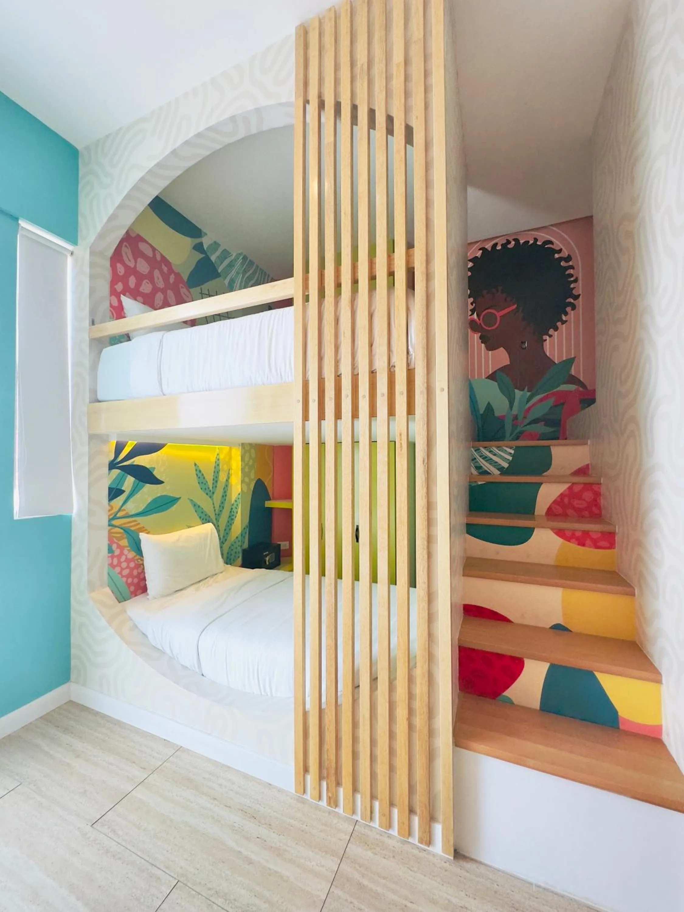 Bed in Hotel Nomadic Design