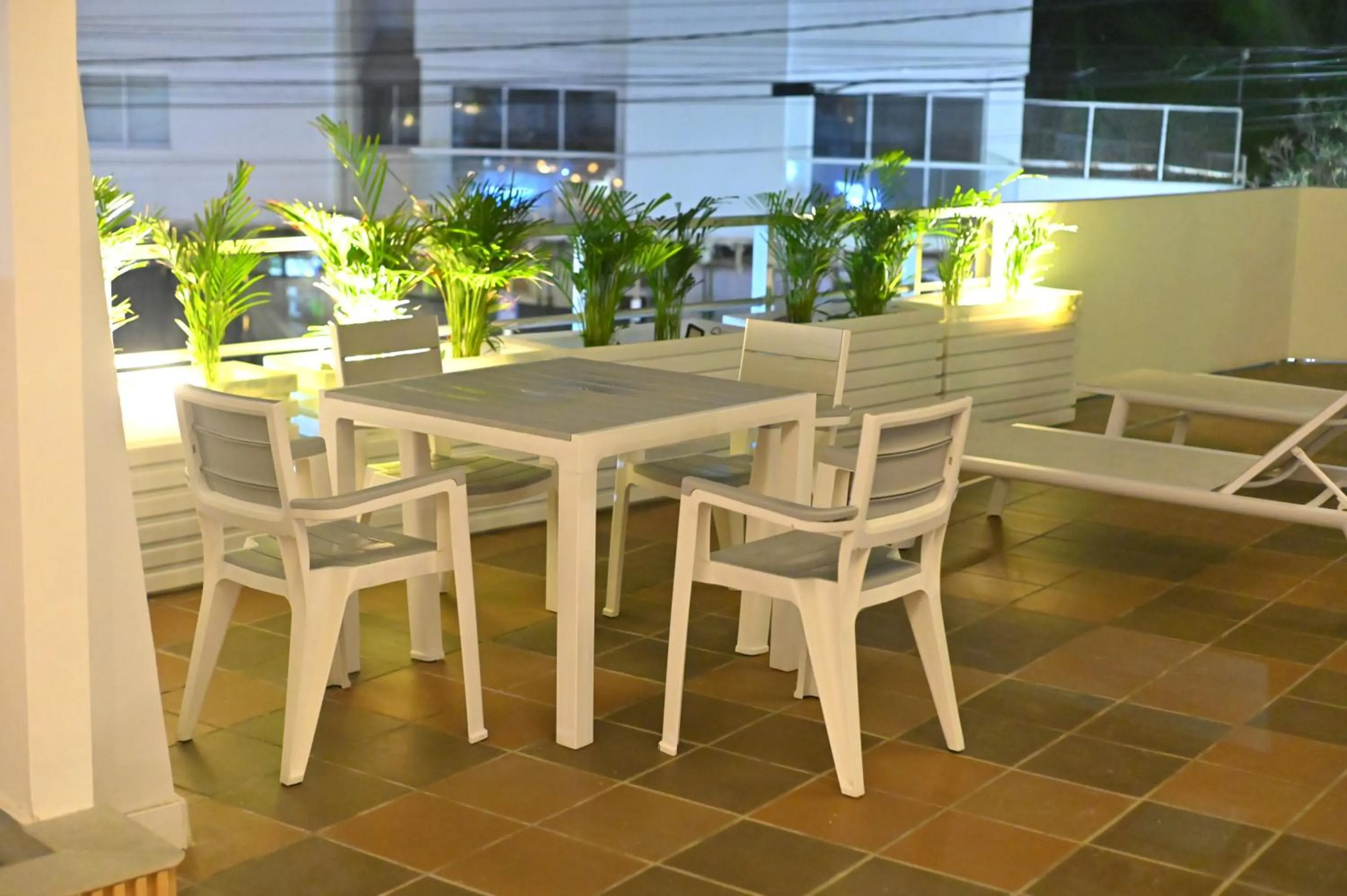 Patio in Hotel Nomadic Design