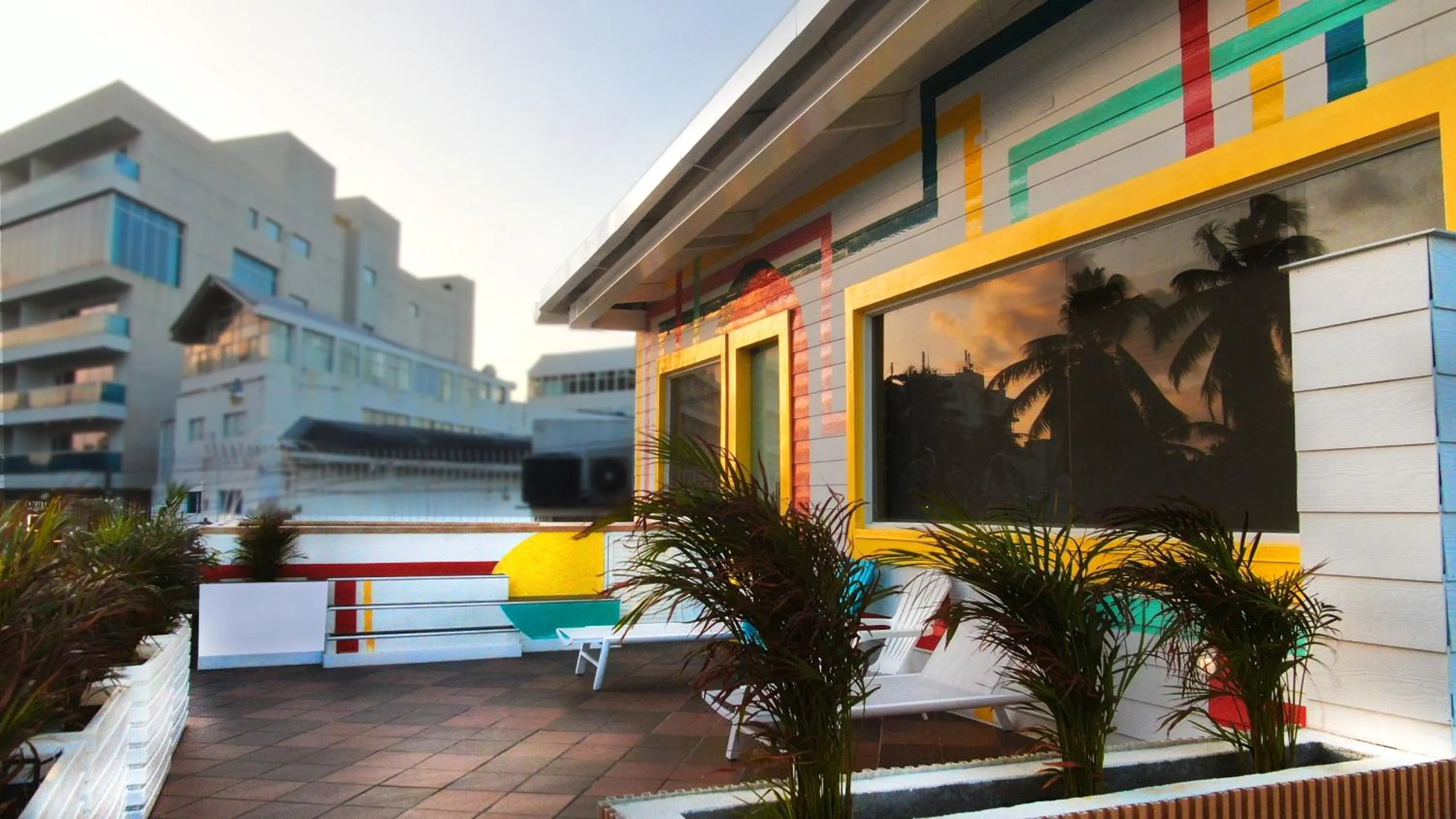 Balcony/Terrace in Hotel Nomadic Design