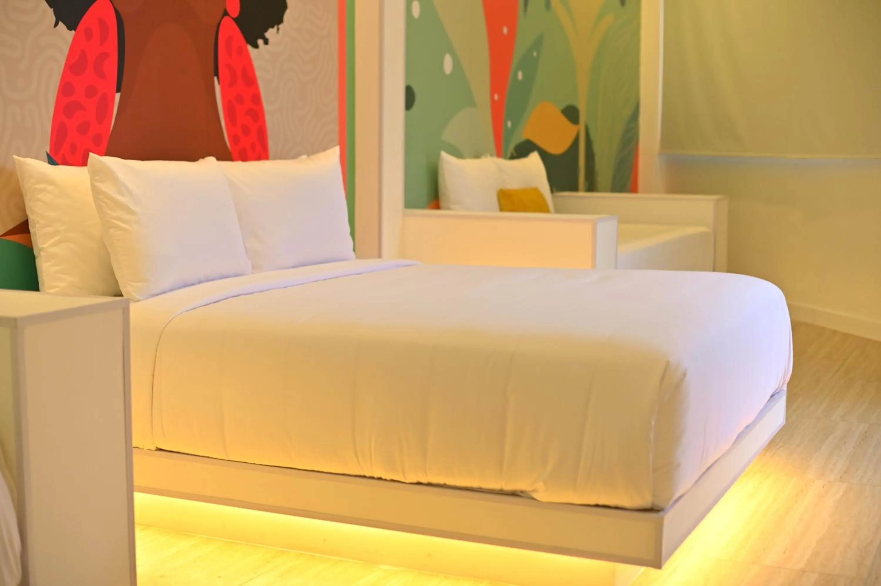 Bed in Hotel Nomadic Design