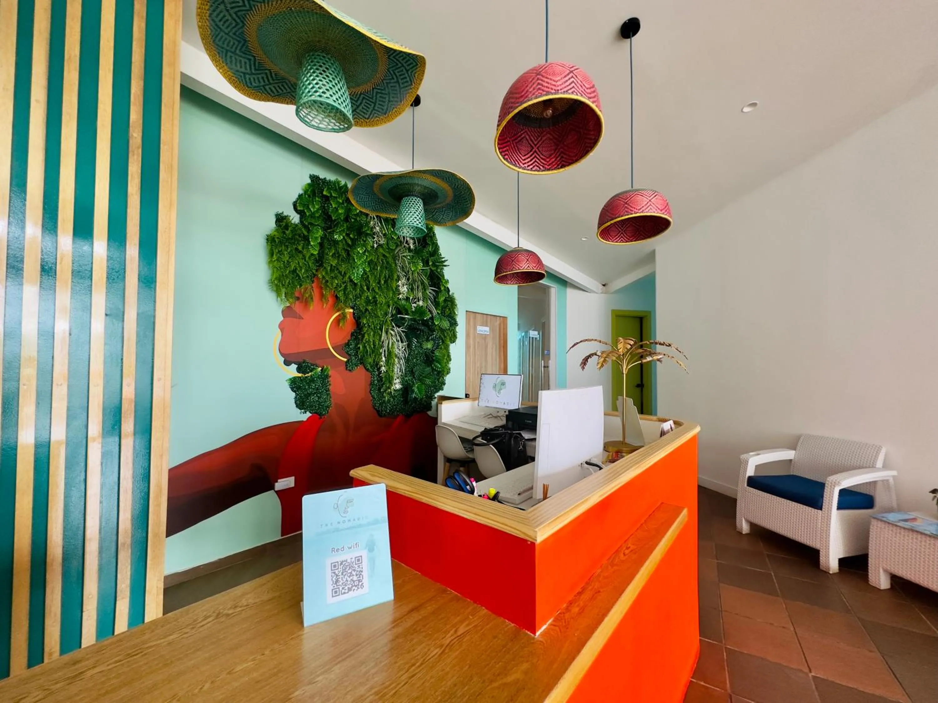 Lobby or reception in Hotel Nomadic Design