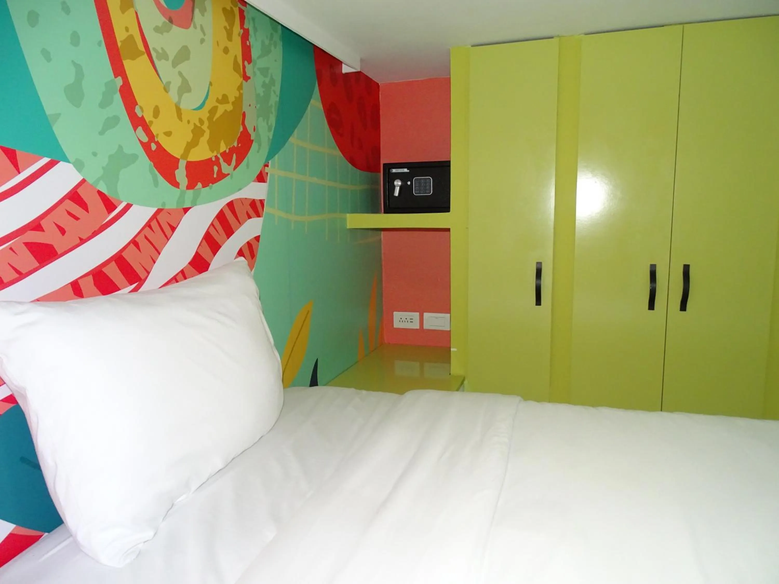 Bed in Hotel Nomadic Design