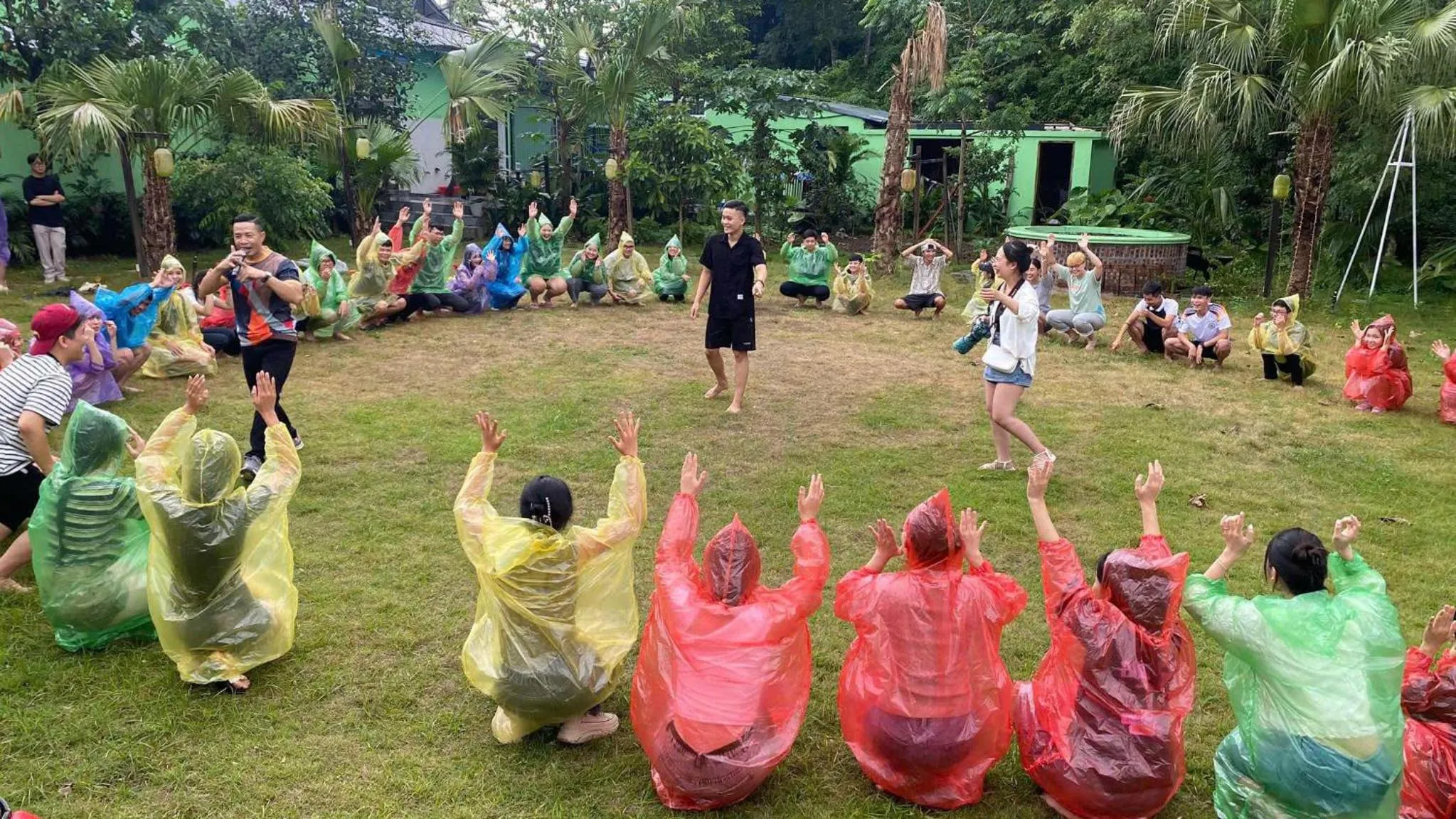 Children play ground in Châu Sơn Garden Resort