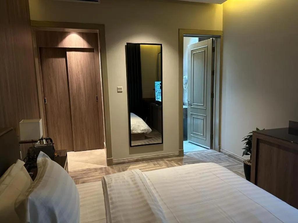 Bedroom, Bed in Land Walk Hotel Al Taawun Riyadh
