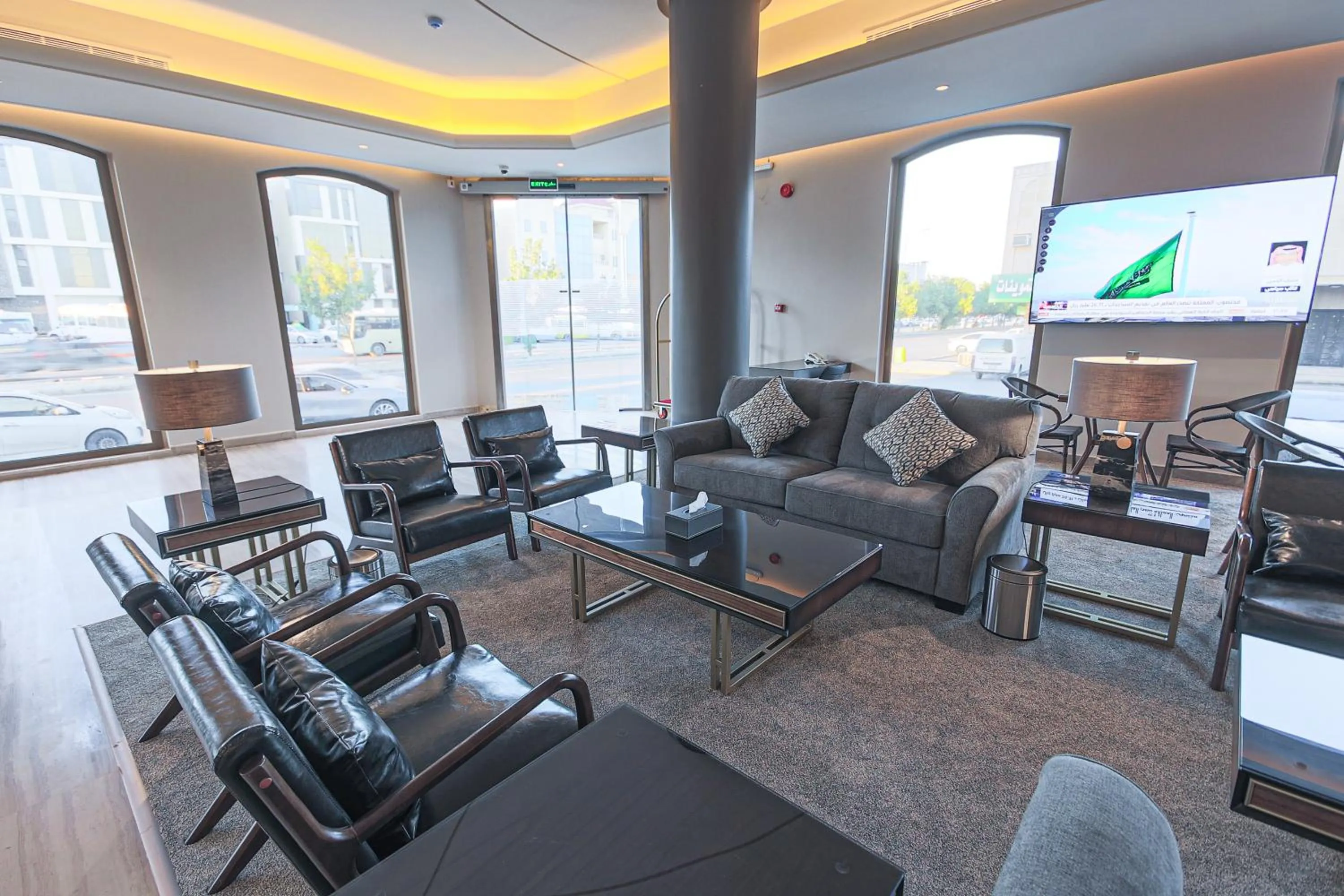 Lobby or reception in Land Walk Hotel Al Taawun Riyadh