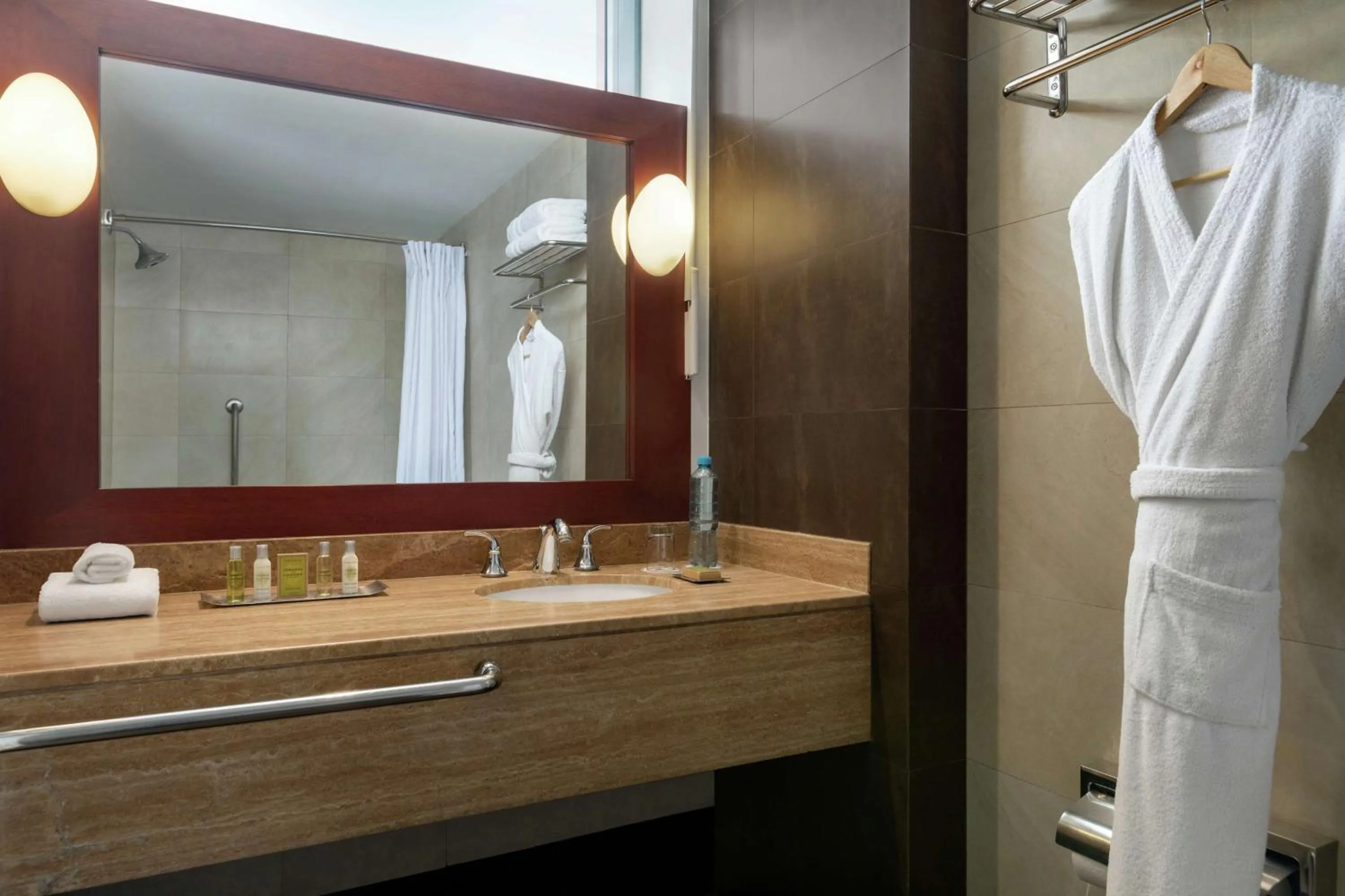 Bathroom in DoubleTree by Hilton Lima Miraflores El Pardo