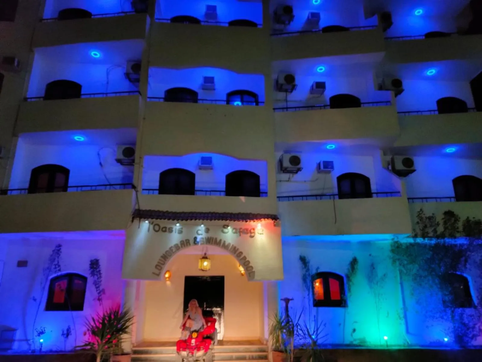 Property building in L'Oasis de Safaga Hotel