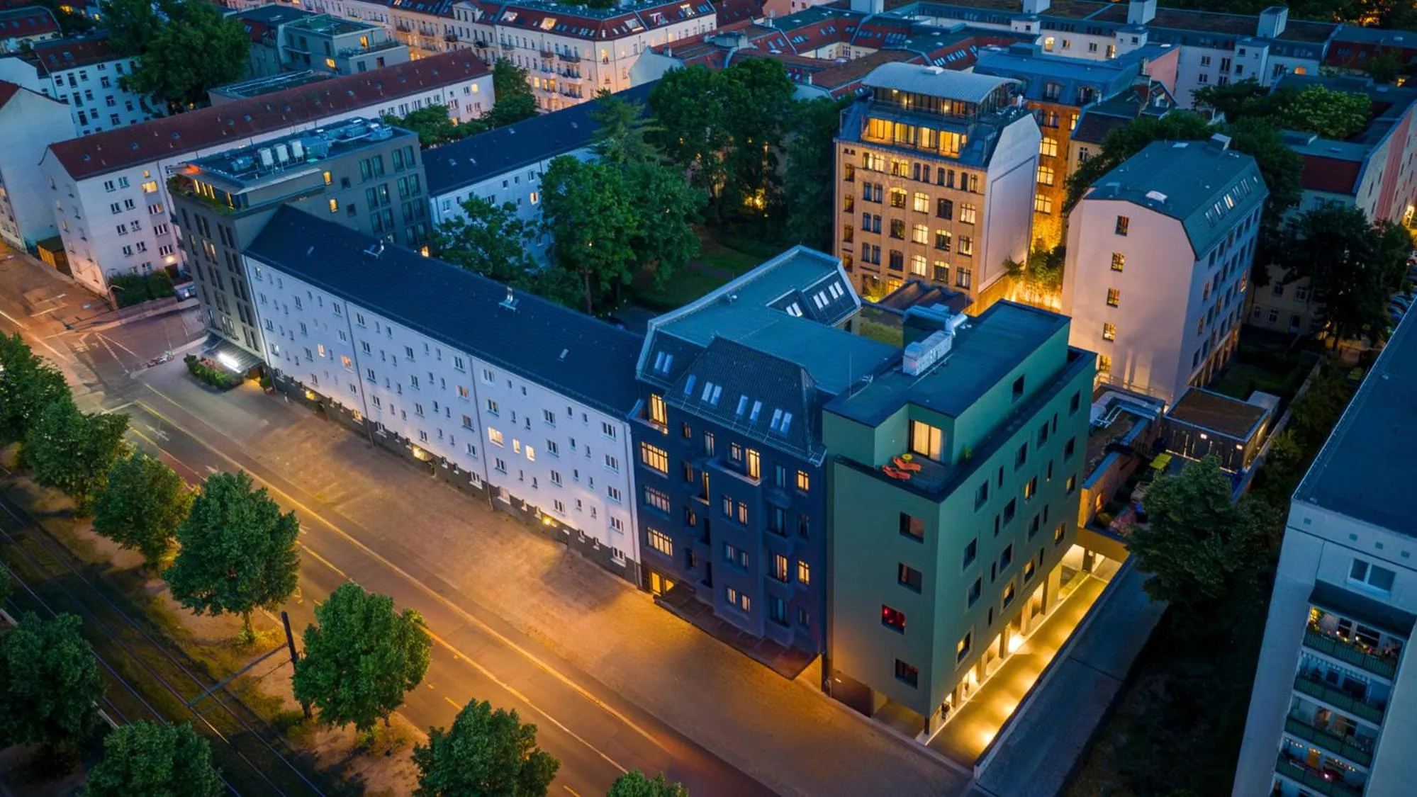 Property building in sly Berlin