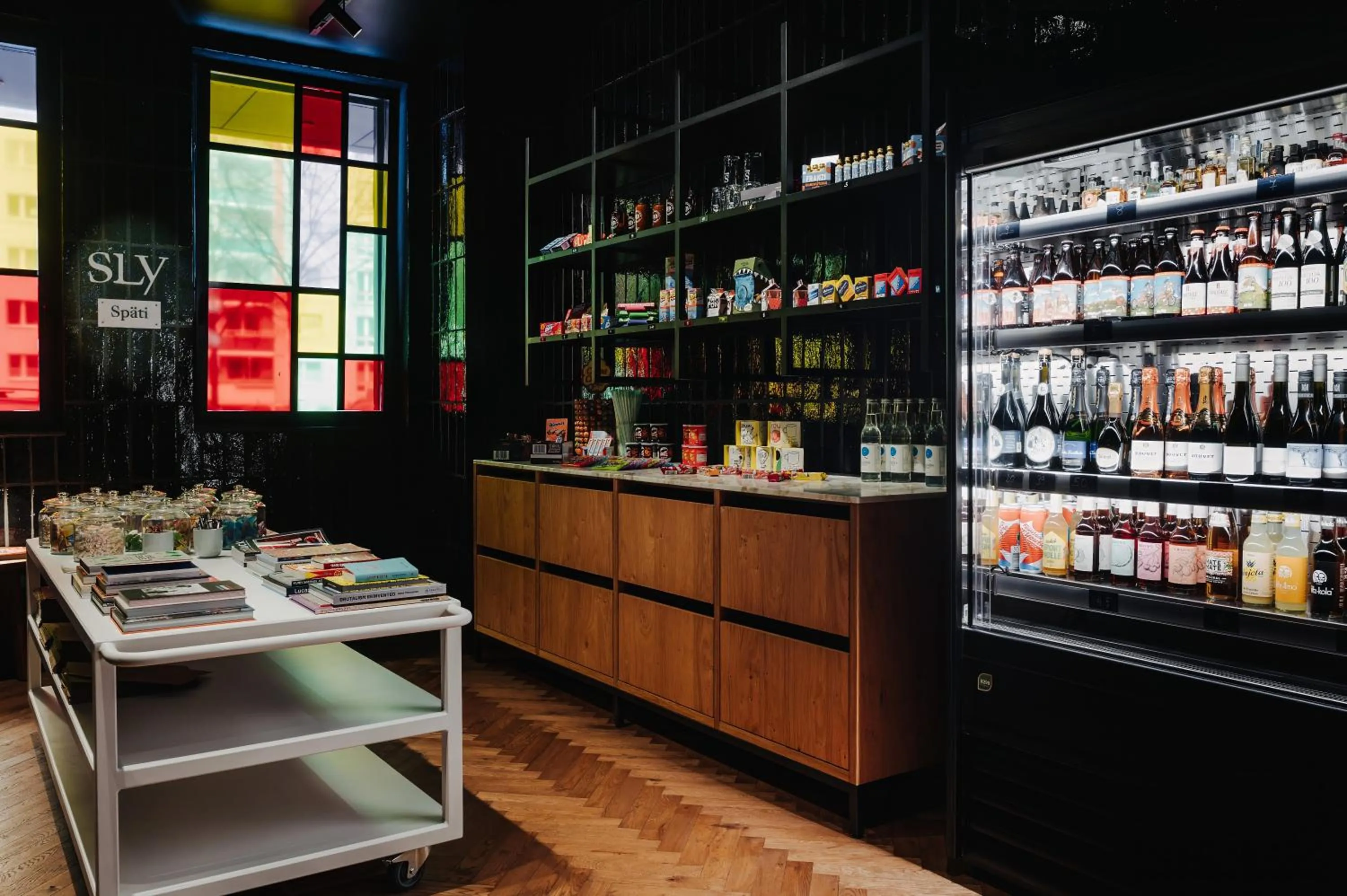 Lobby or reception in sly Berlin