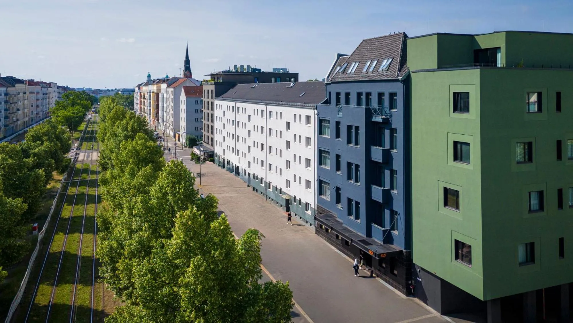 Property building in sly Berlin