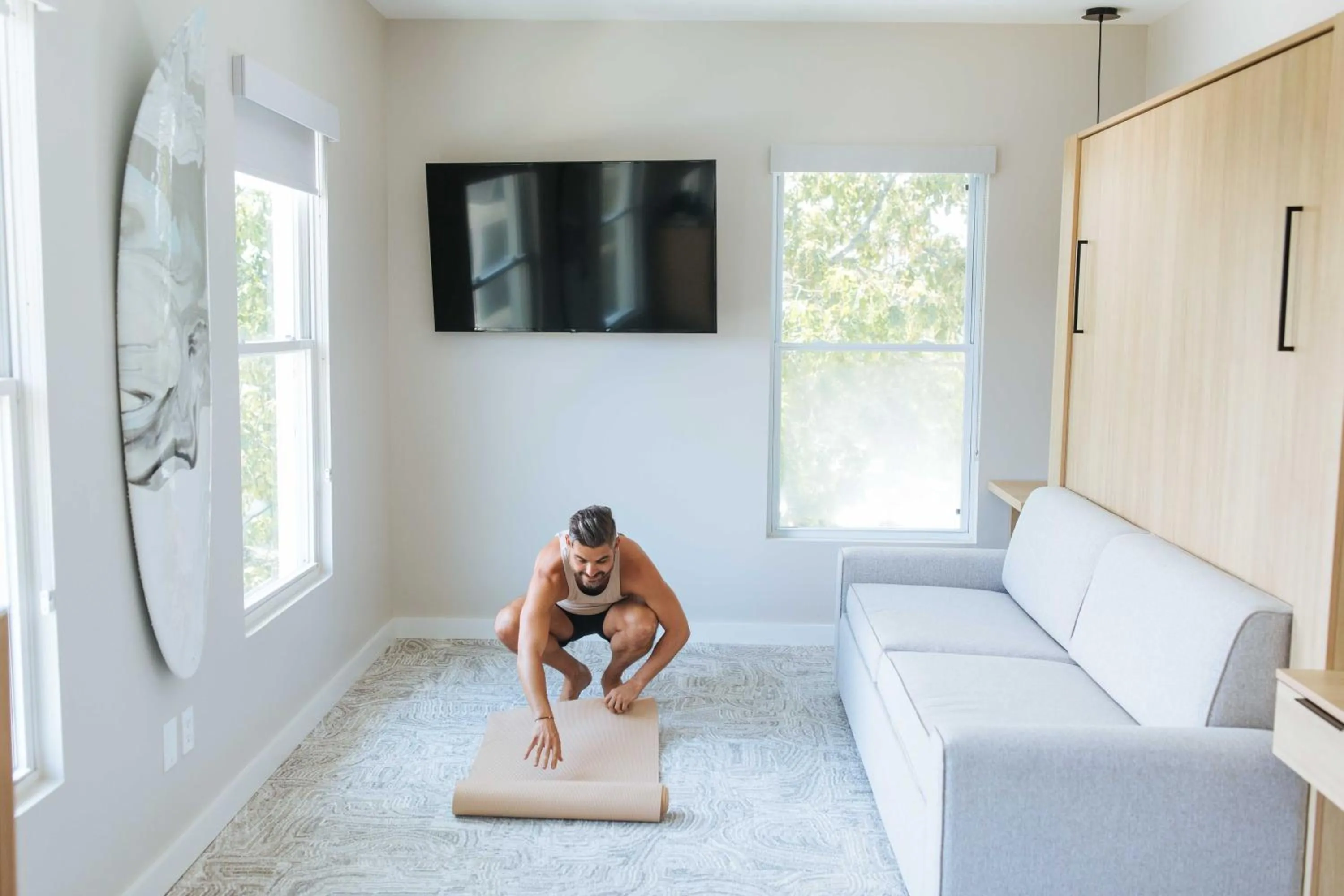 TV and multimedia in The St Laurent Guest Rooms
