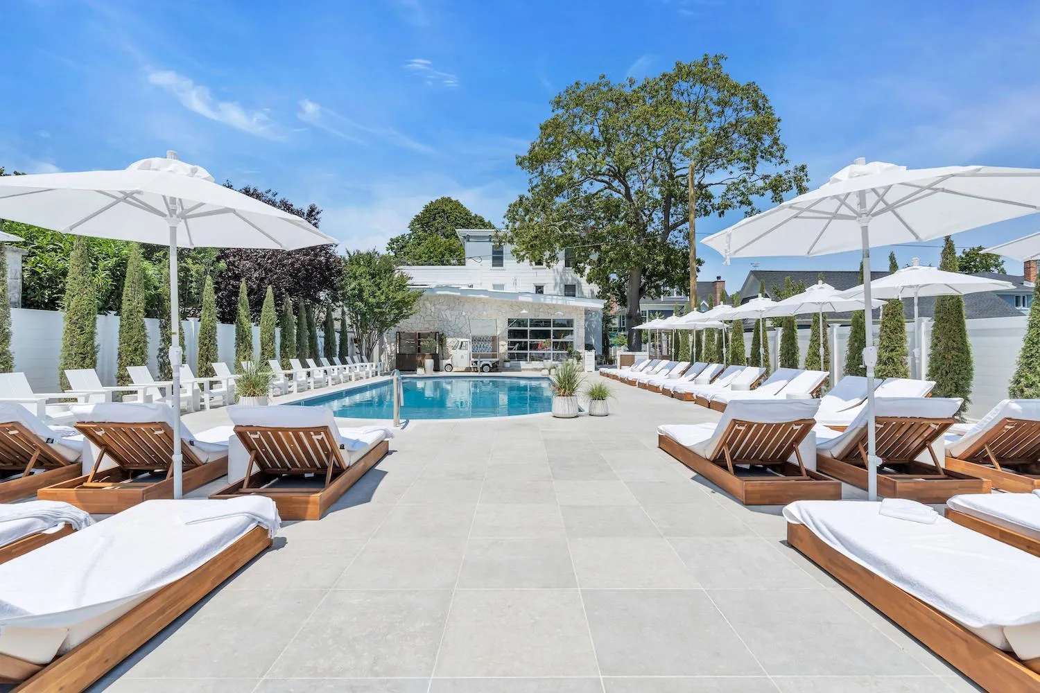 Swimming pool in The St Laurent Guest Rooms