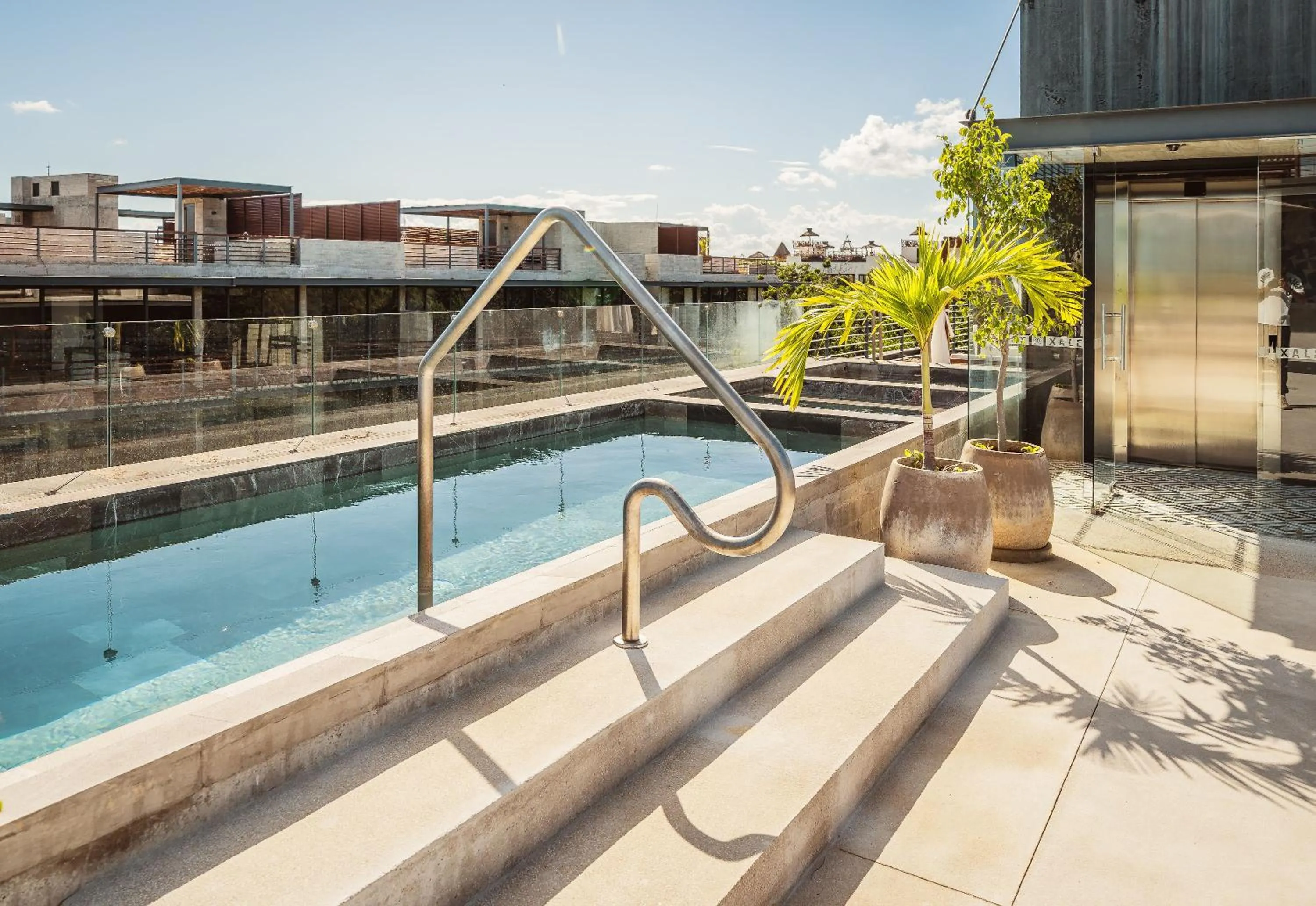 Swimming pool in Incredible 1BR Swim Up with Private Cenote and Big Gym