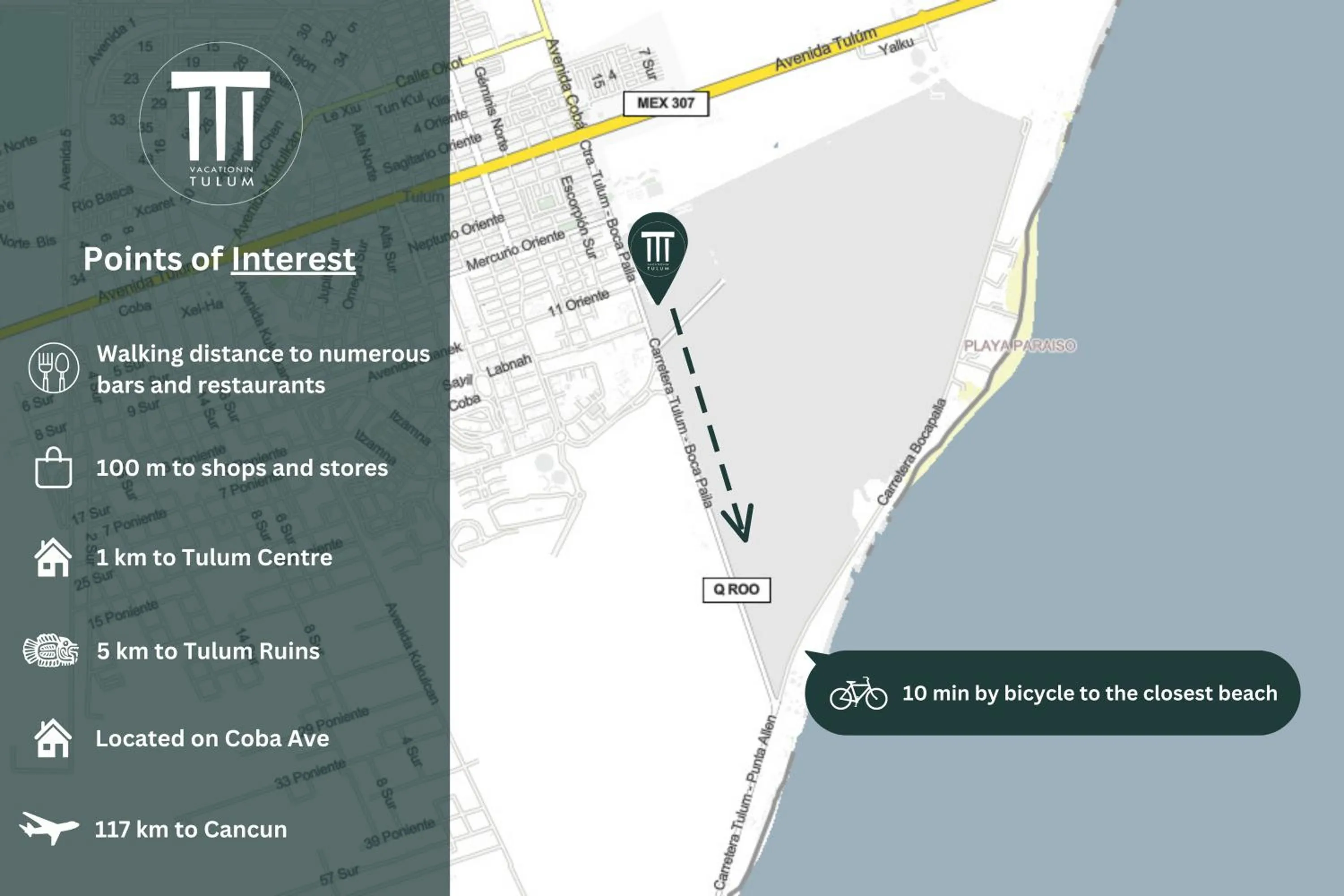 Restaurant/places to eat in Incredible 1BR Swim Up with Private Cenote and Big Gym