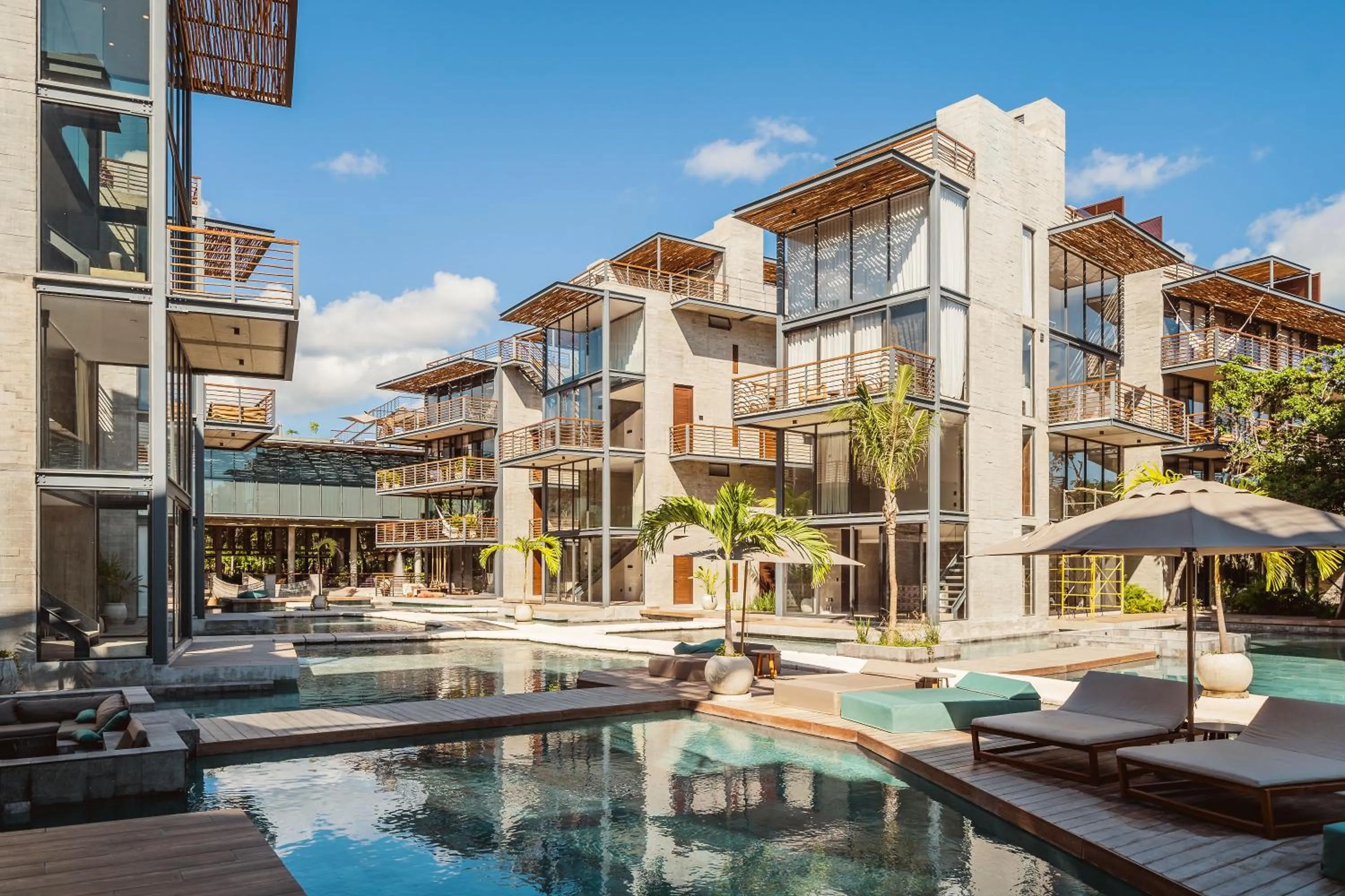 Swimming pool in Incredible 1BR Swim Up with Private Cenote and Big Gym