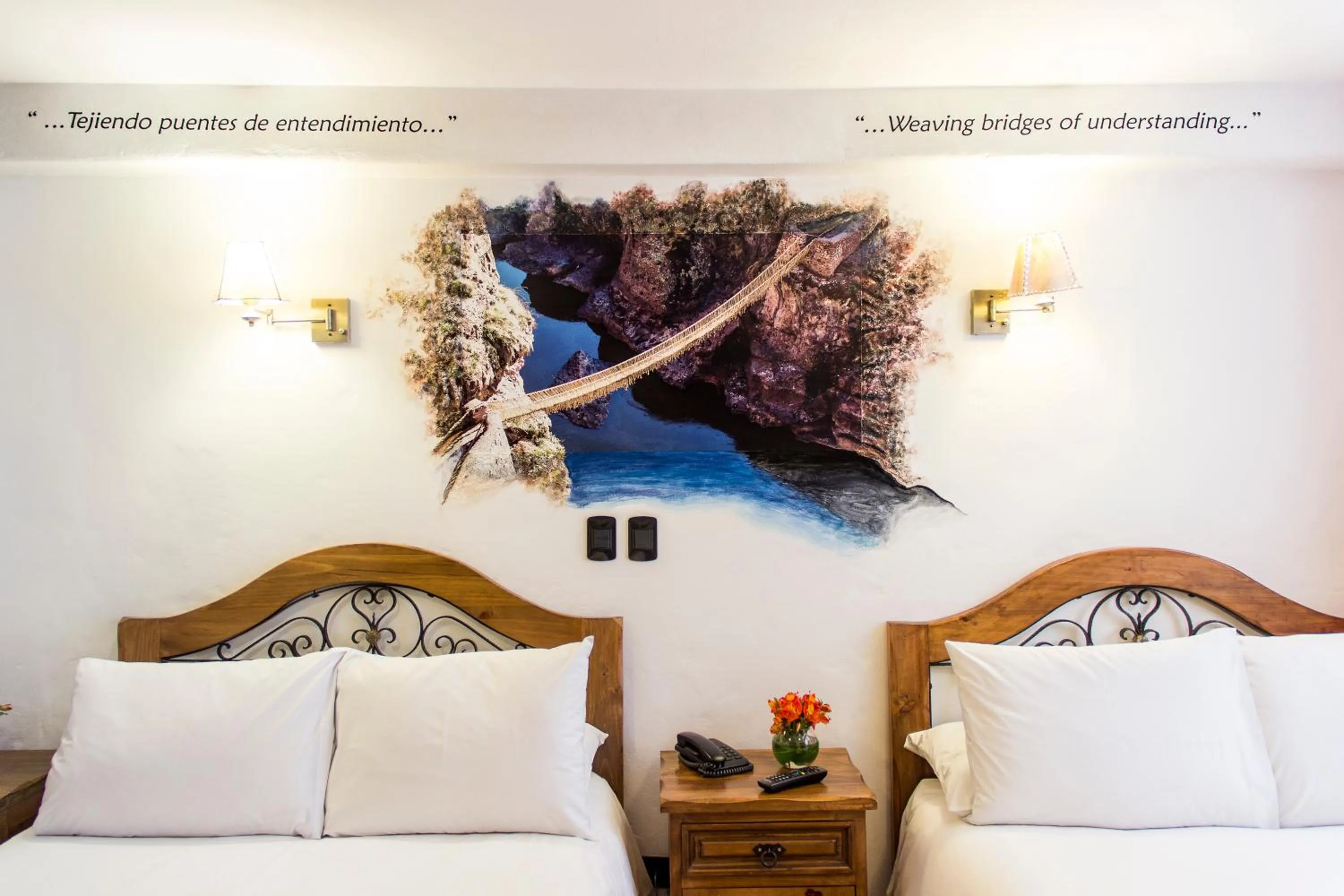 Bed in Casa San Blas Cusco Exquisite By Xima