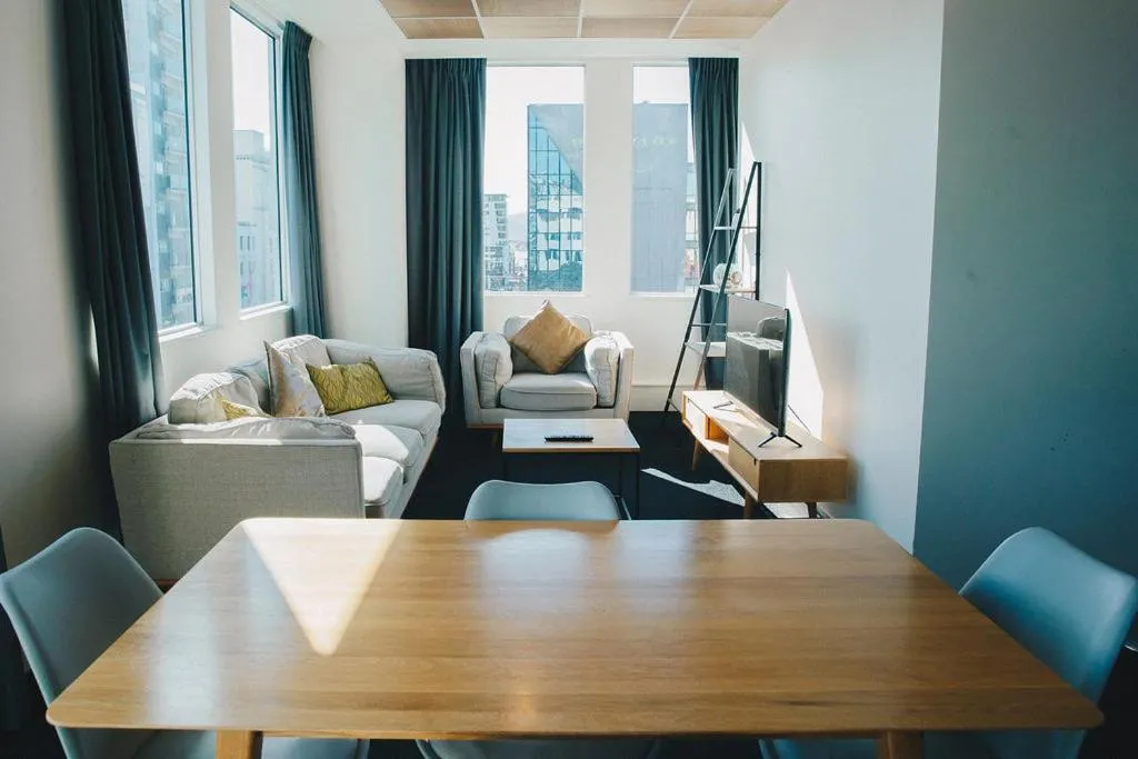 Living room in Liberty Apartment Hotel