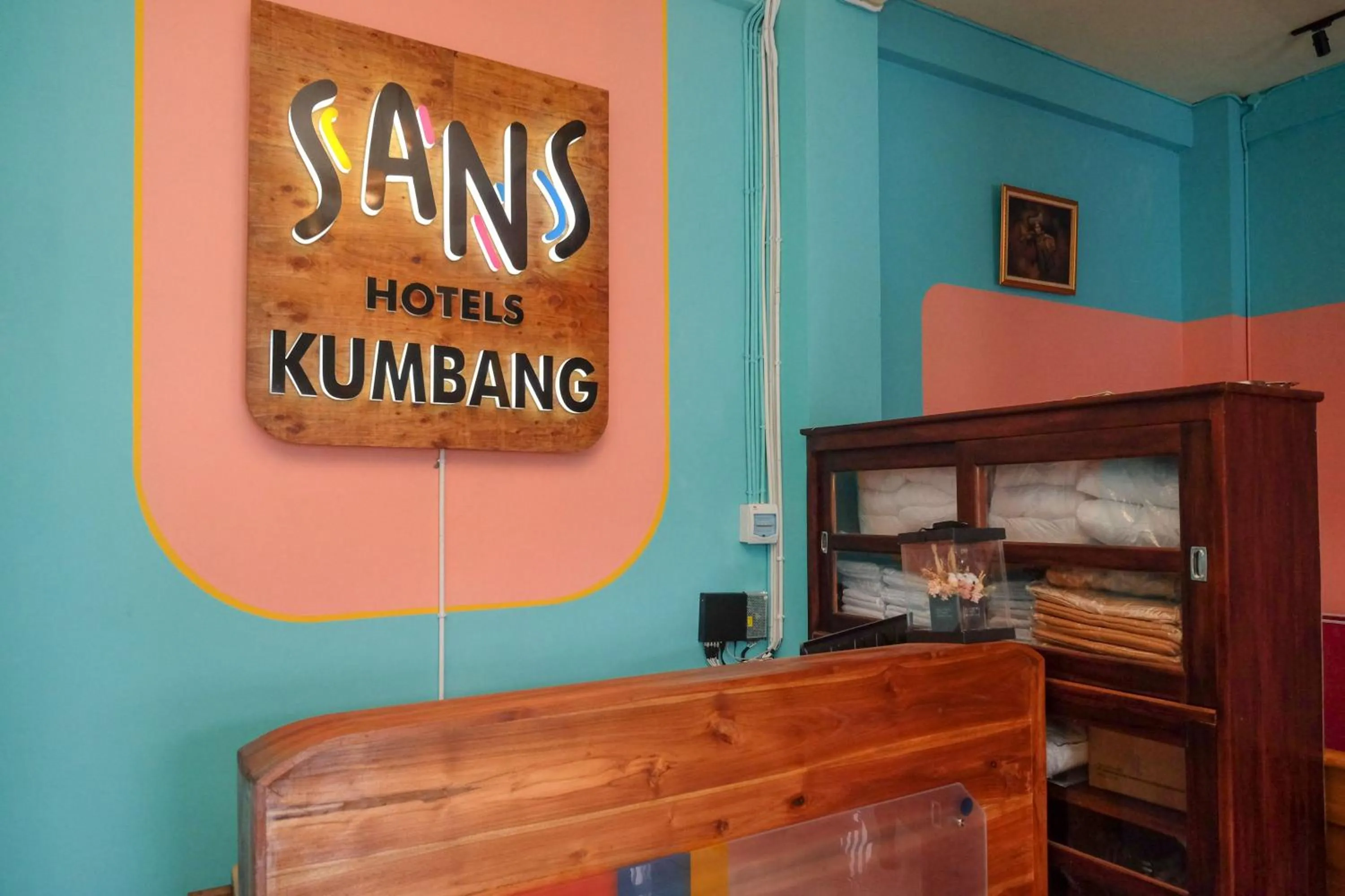 Property logo or sign in Sans Hotel Kumbang Yogyakarta by RedDoorz