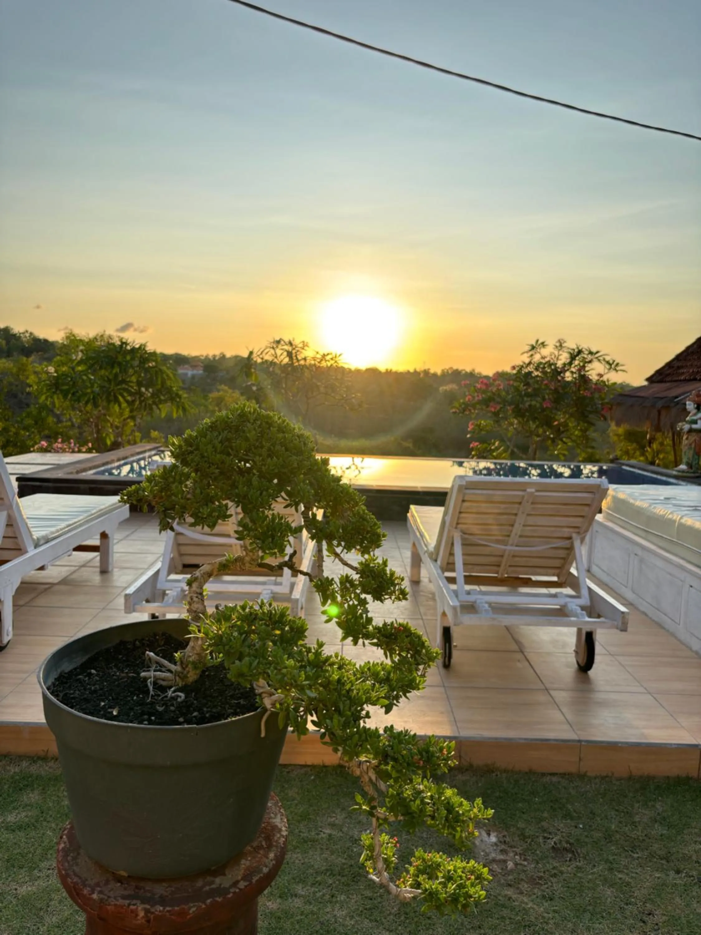 Sunset in Penida Hills