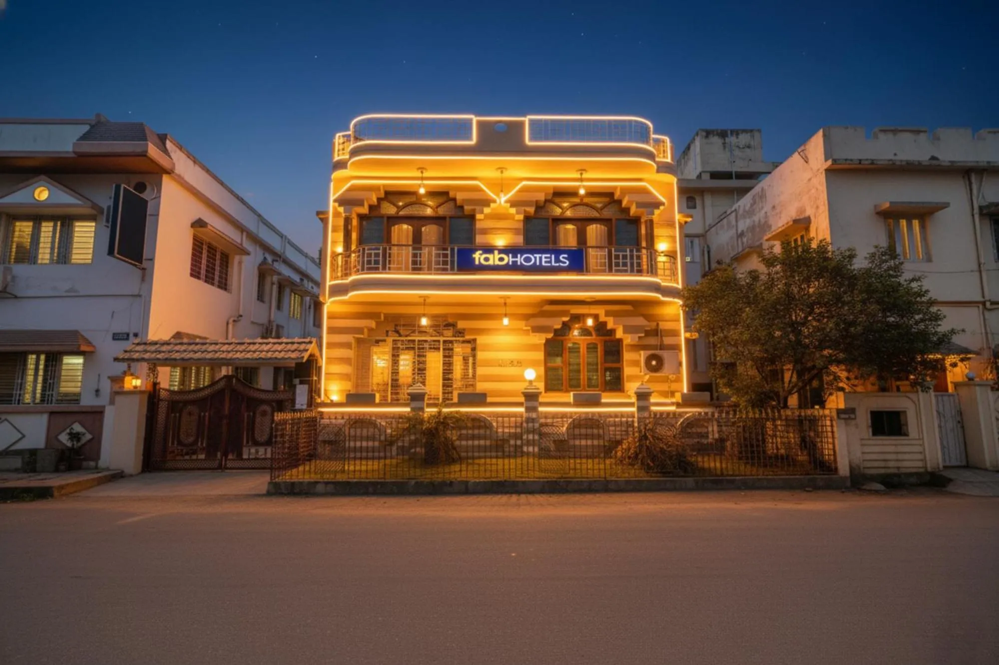 Property building in FabHotel Heritage Inn